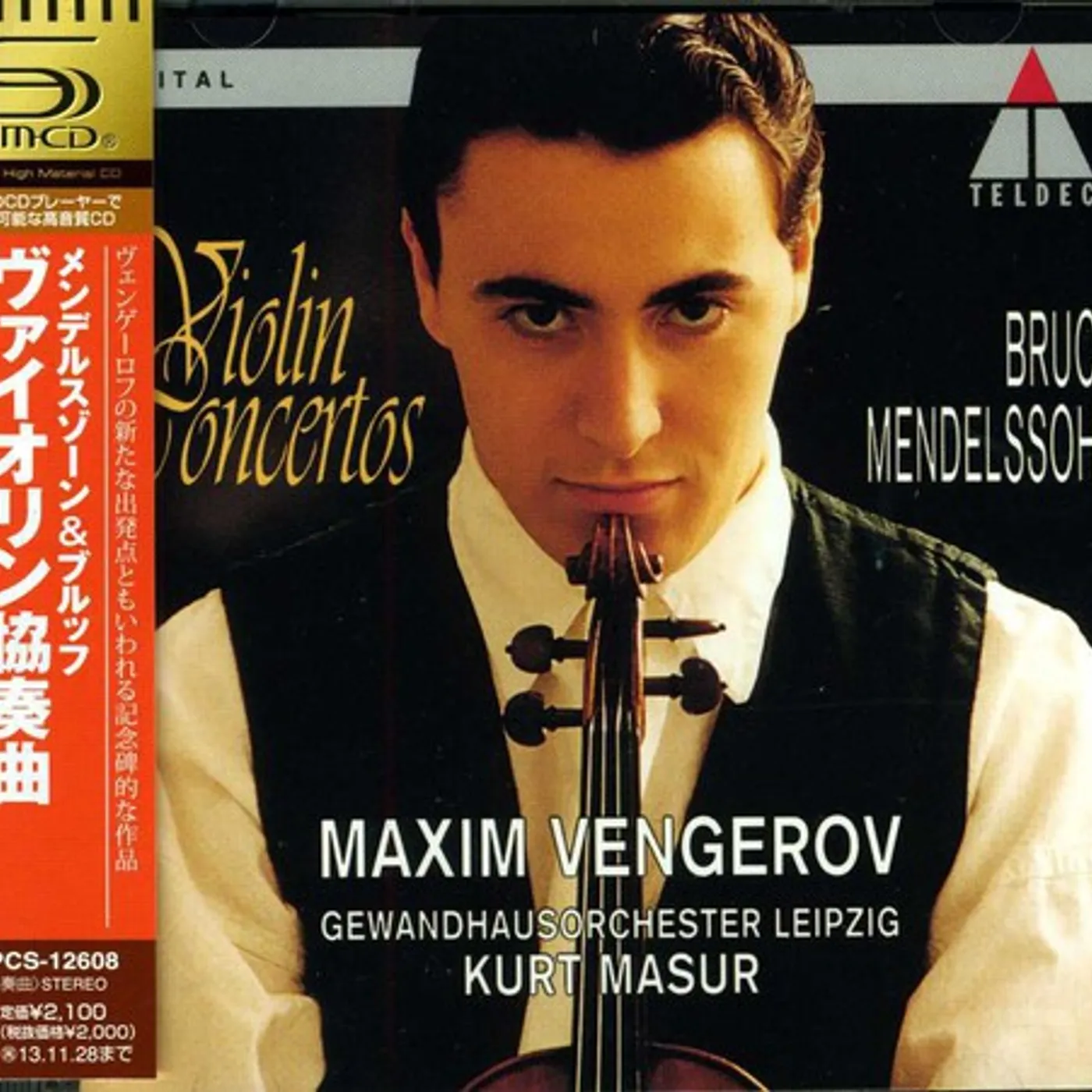 Maxim Vengerov MENDELSSOHN & BRUCH: VIOLIN CONCERTO CD