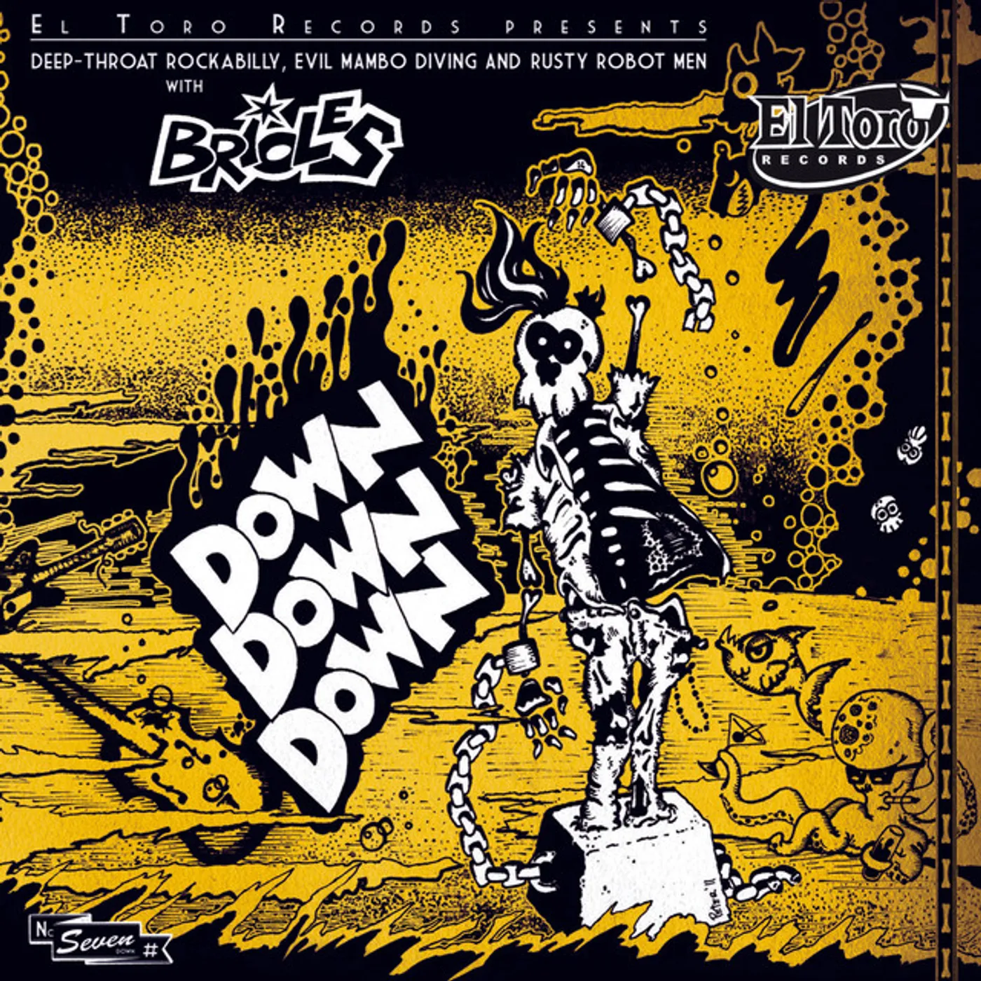 Brioles DOW DOWN DOWN EP Vinyl Record