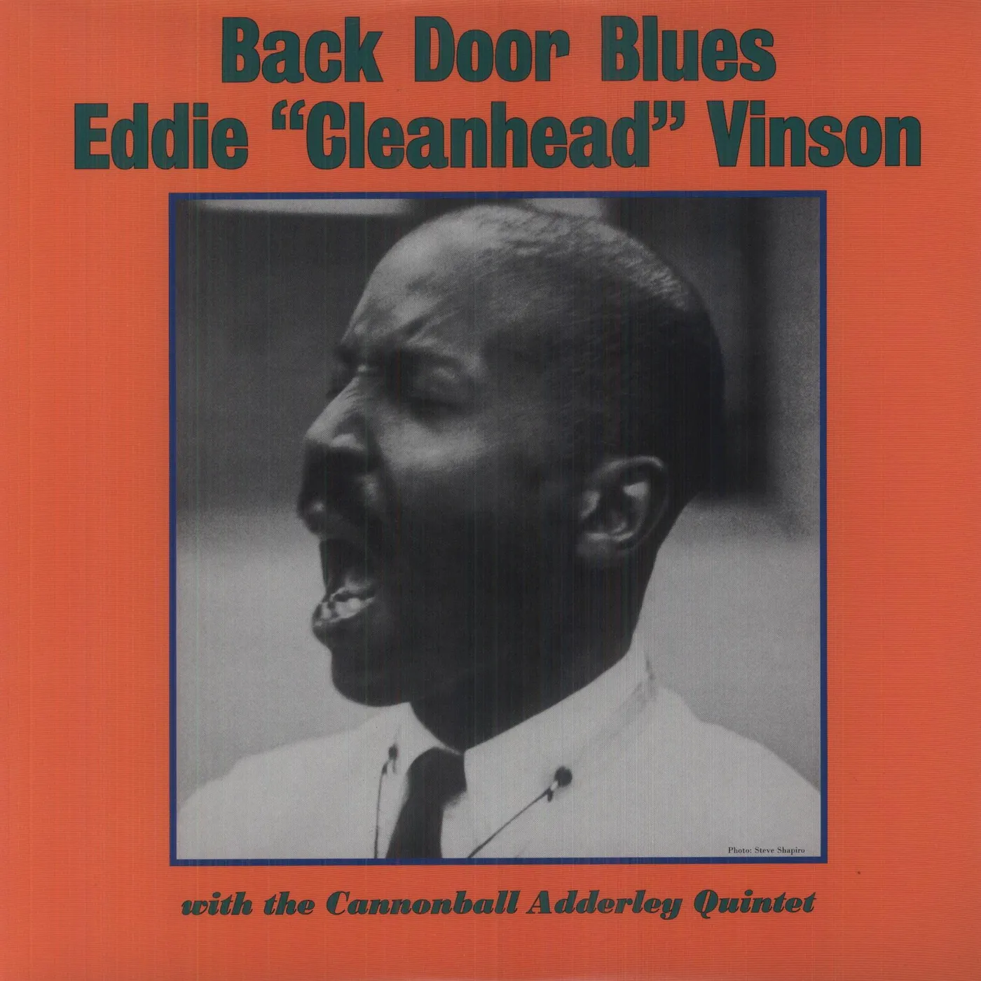 Eddie "Cleanhead" Vinson BACK DOOR BLUES WITH CANNONBALL ADDERLEY (Vinyl)
