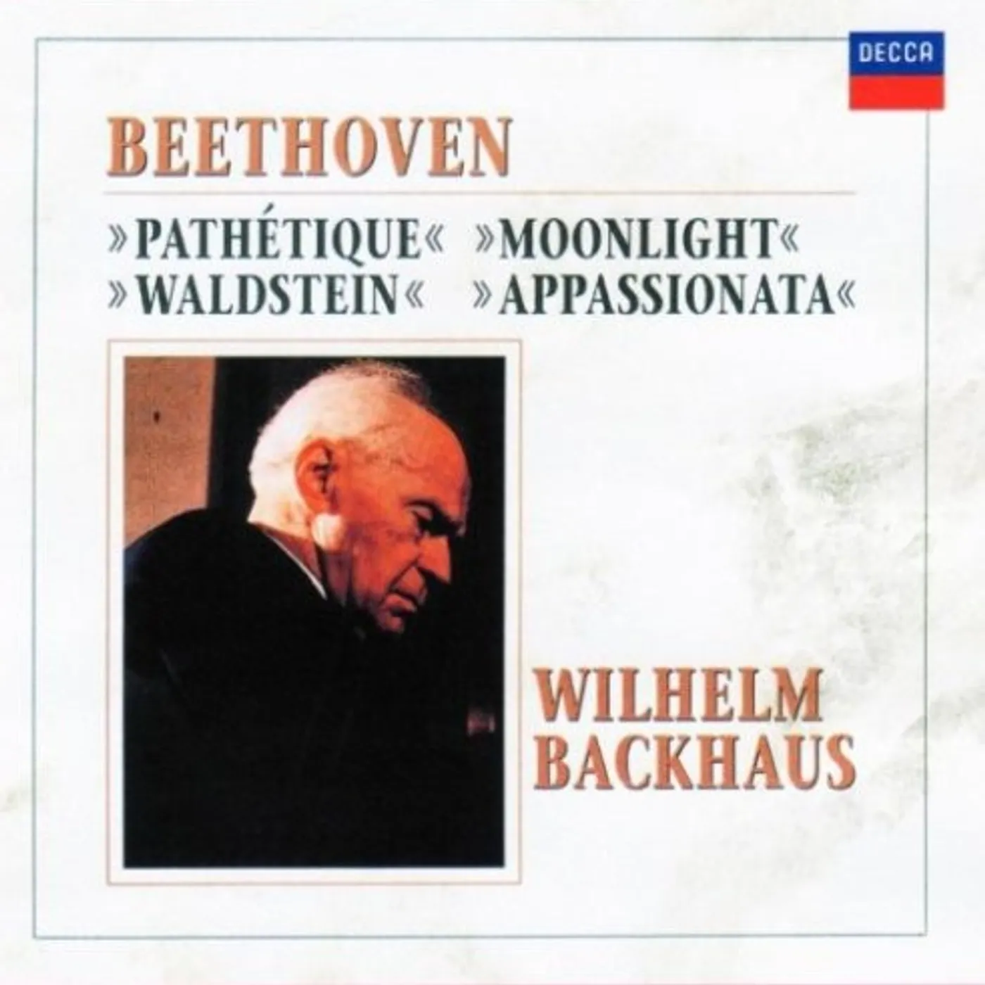 Wilhelm Backhaus BEETHOVEN: SYMPHONIES NO. 5 & NO. 6 CD