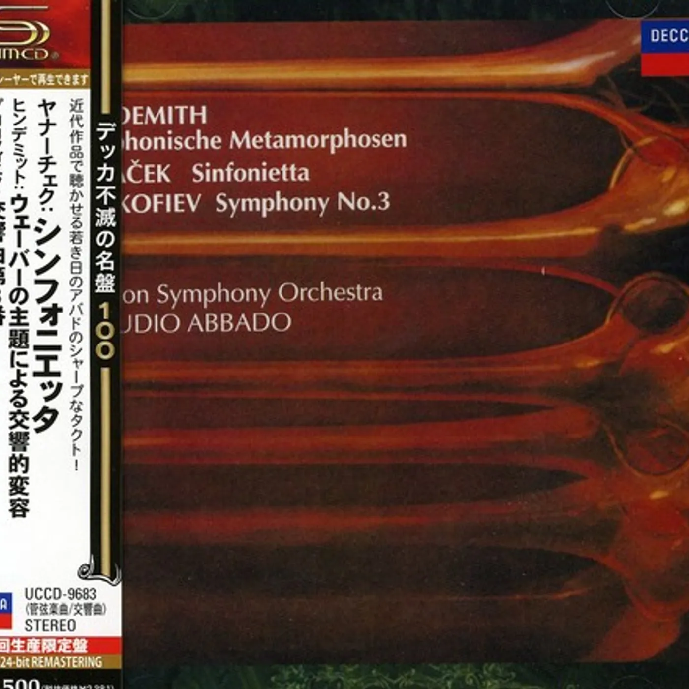 Claudio Abbado JANACEK: SINFONIETTA HINDEMITH: SYM CD