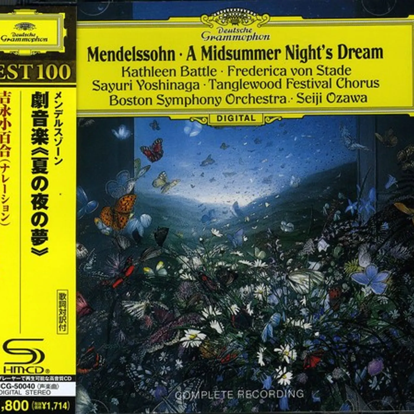 Seiji Ozawa MENDELSSOHN CD