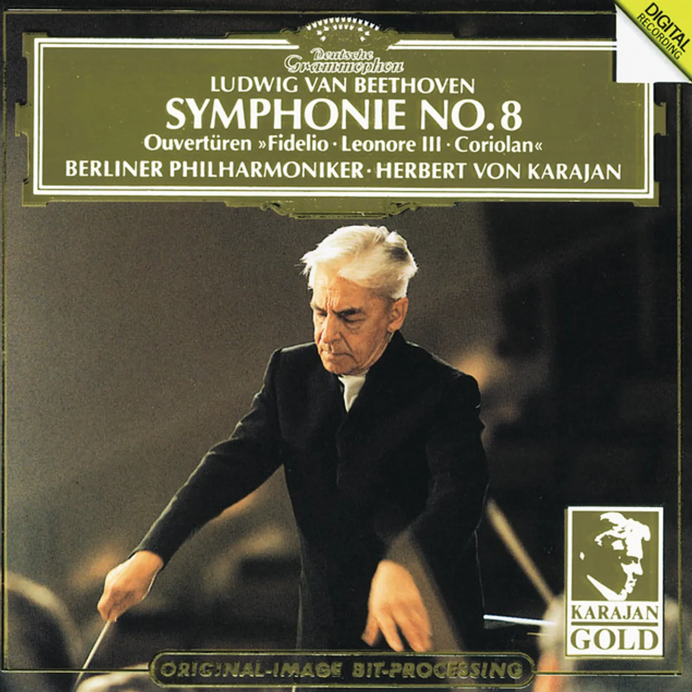 Herbert von Karajan BEETHOVEN: SYMPHONIES NOS. 3 & 8 CD