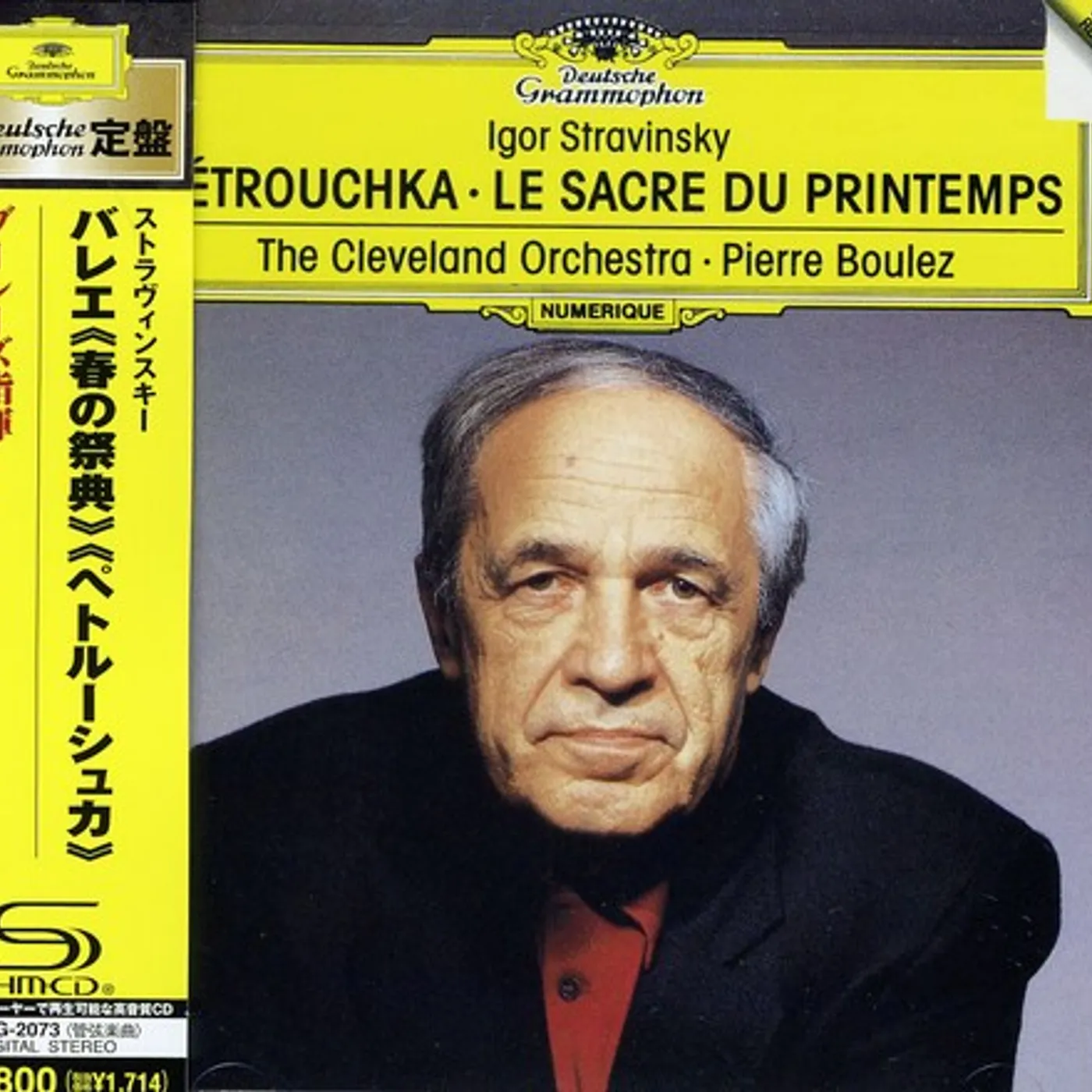 Pierre Boulez STRAVINSKY: PETROUCHKA.LE SACRE DU PR CD
