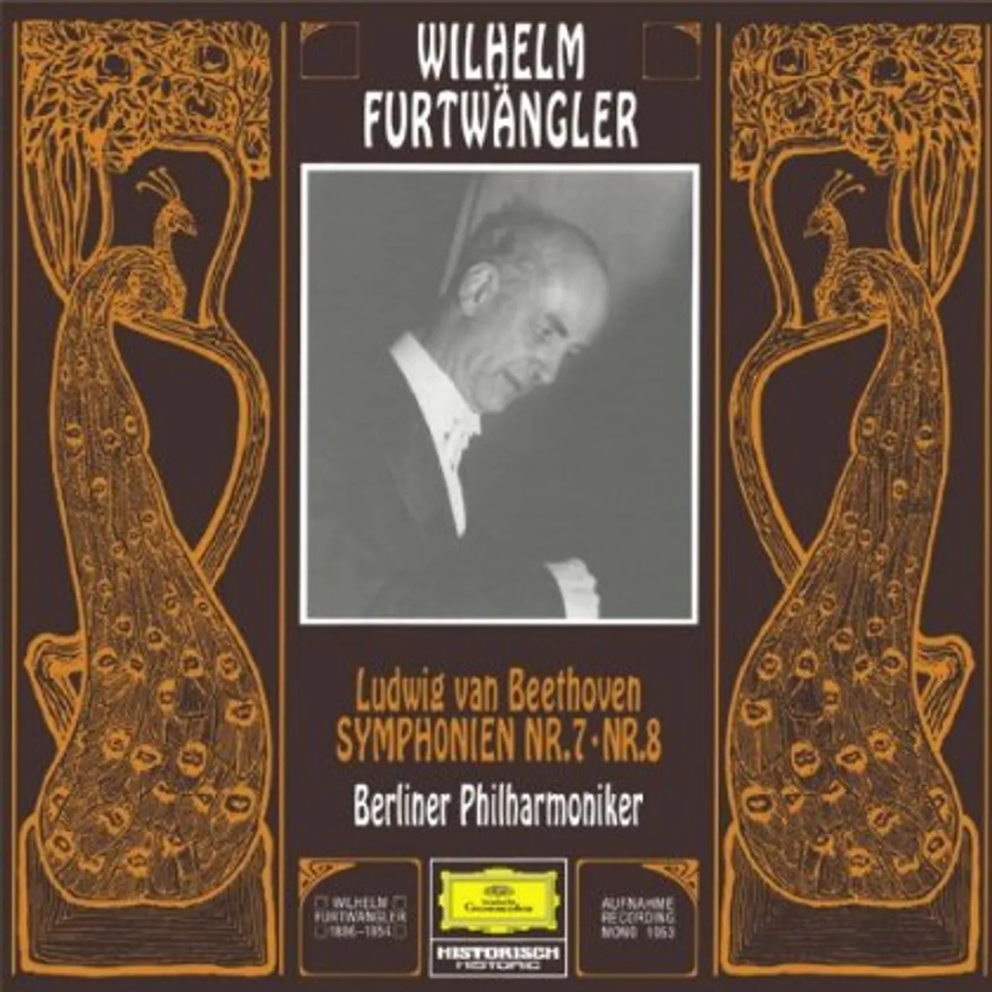 Wilhelm Furtwängler BEETHOVEN: SYMPHONIES NOS.7 & 8 CD