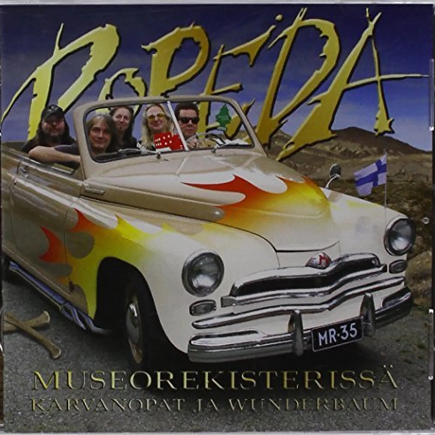 Popeda MUSEOREKISTERISSA-KARVANOPAT JA WUNDERBAUM CD