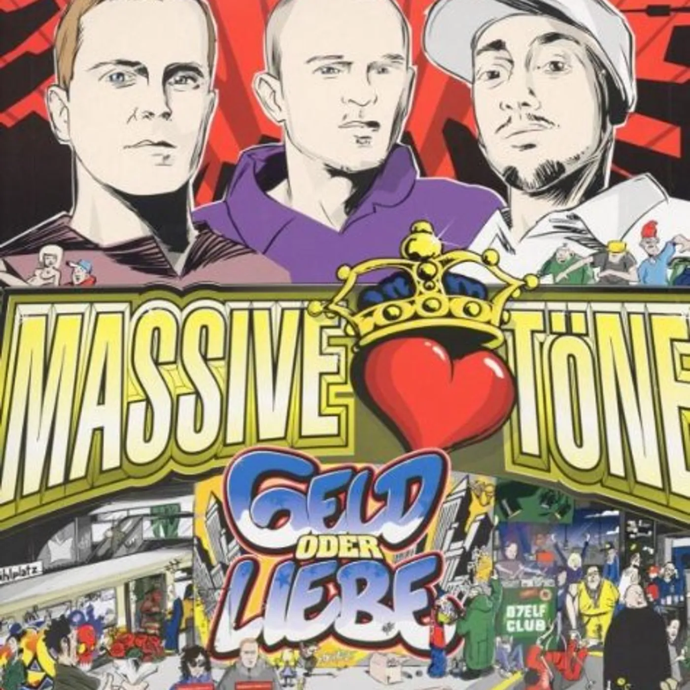 Massive Töne GELD ODER LIEBE (GER) Vinyl Record