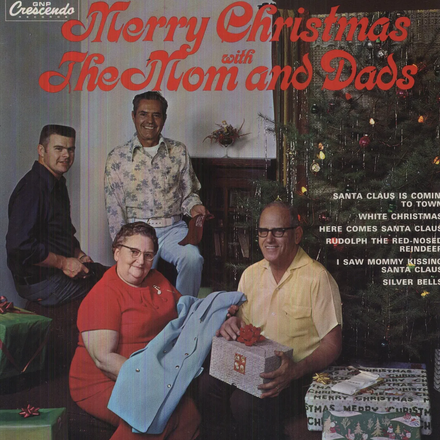The Mom & Dads MERRY CHRISTMAS Vinyl Record