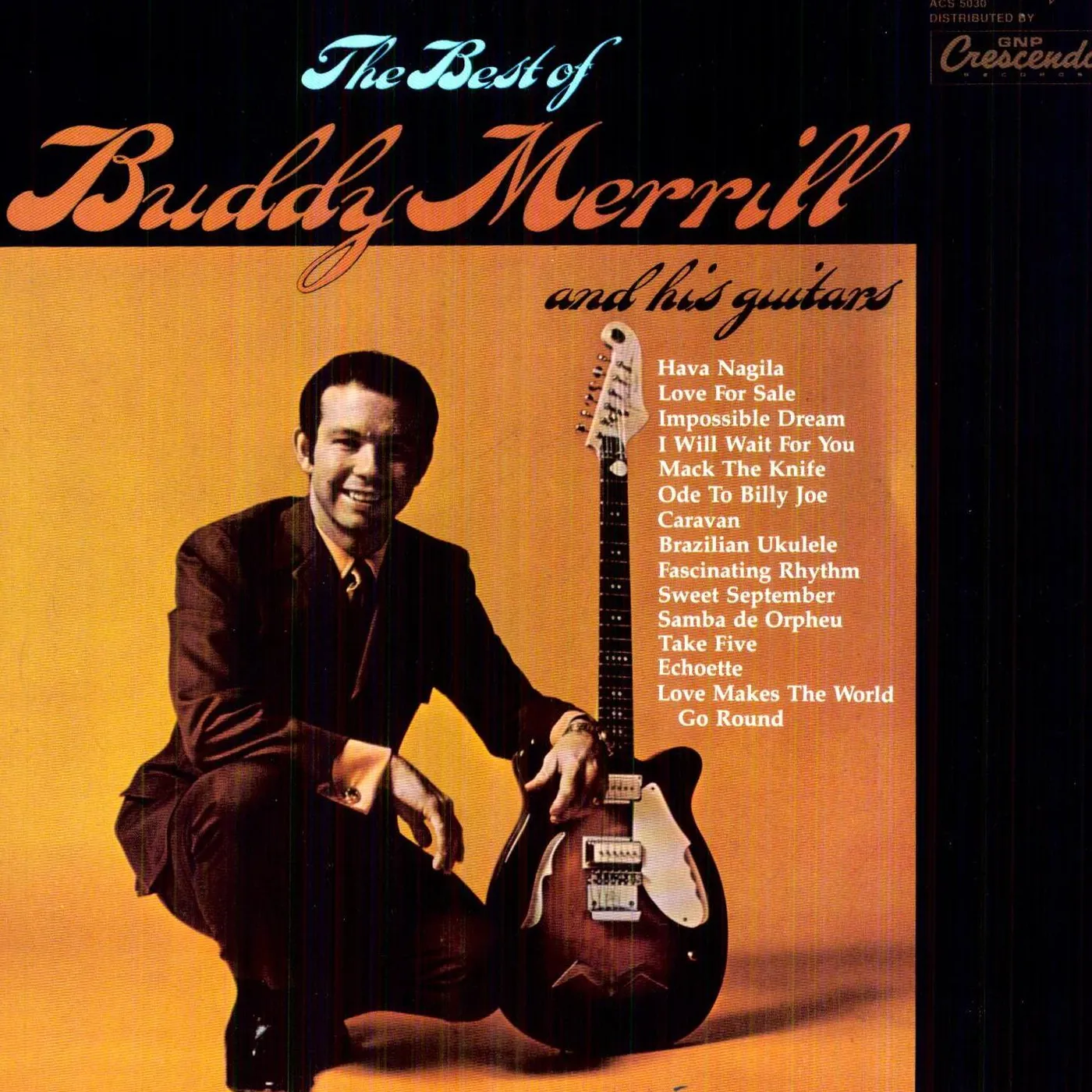 BEST OF BUDDY MERRILL Vinyl Record