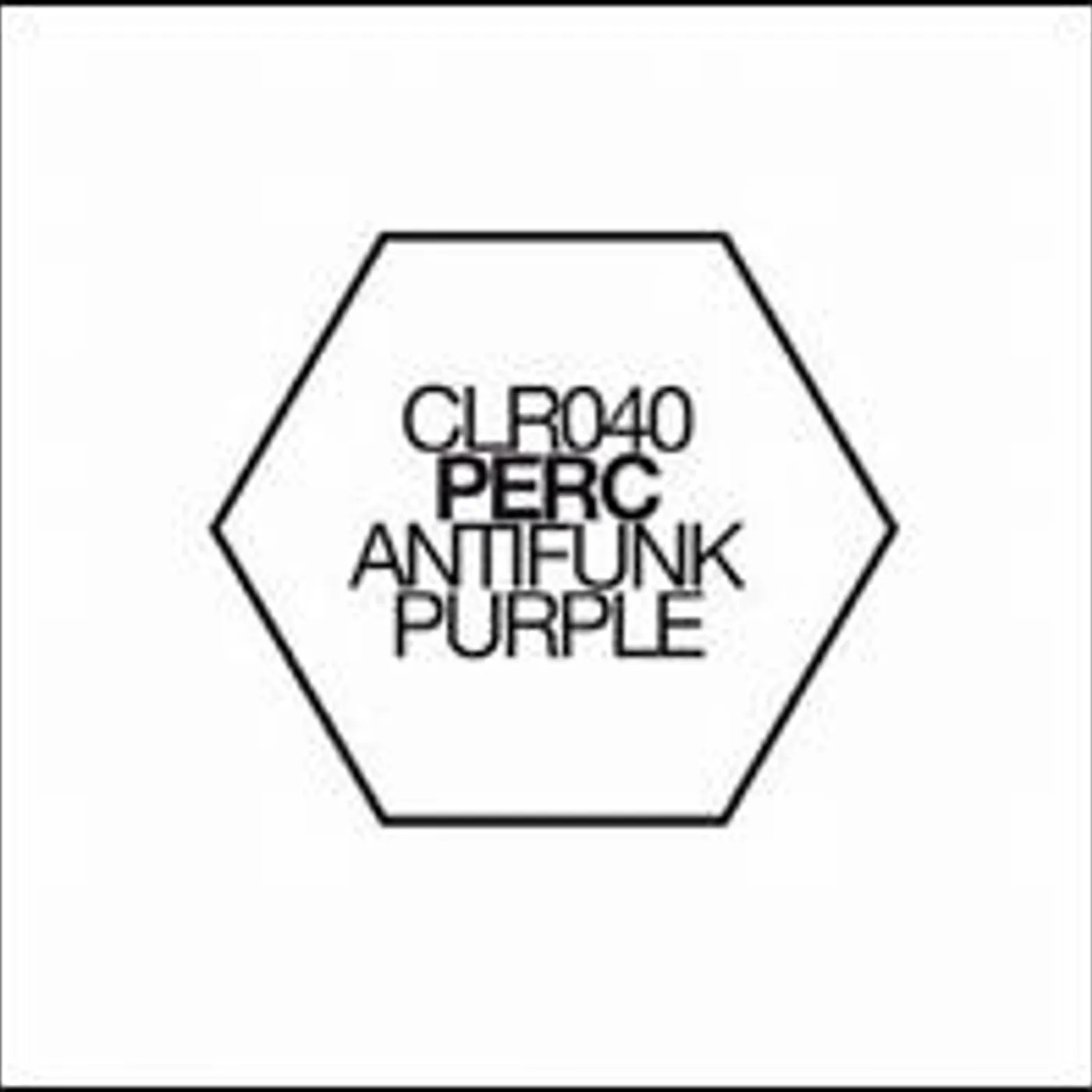 Perc ANTIFUNK/PURPLE Vinyl Record
