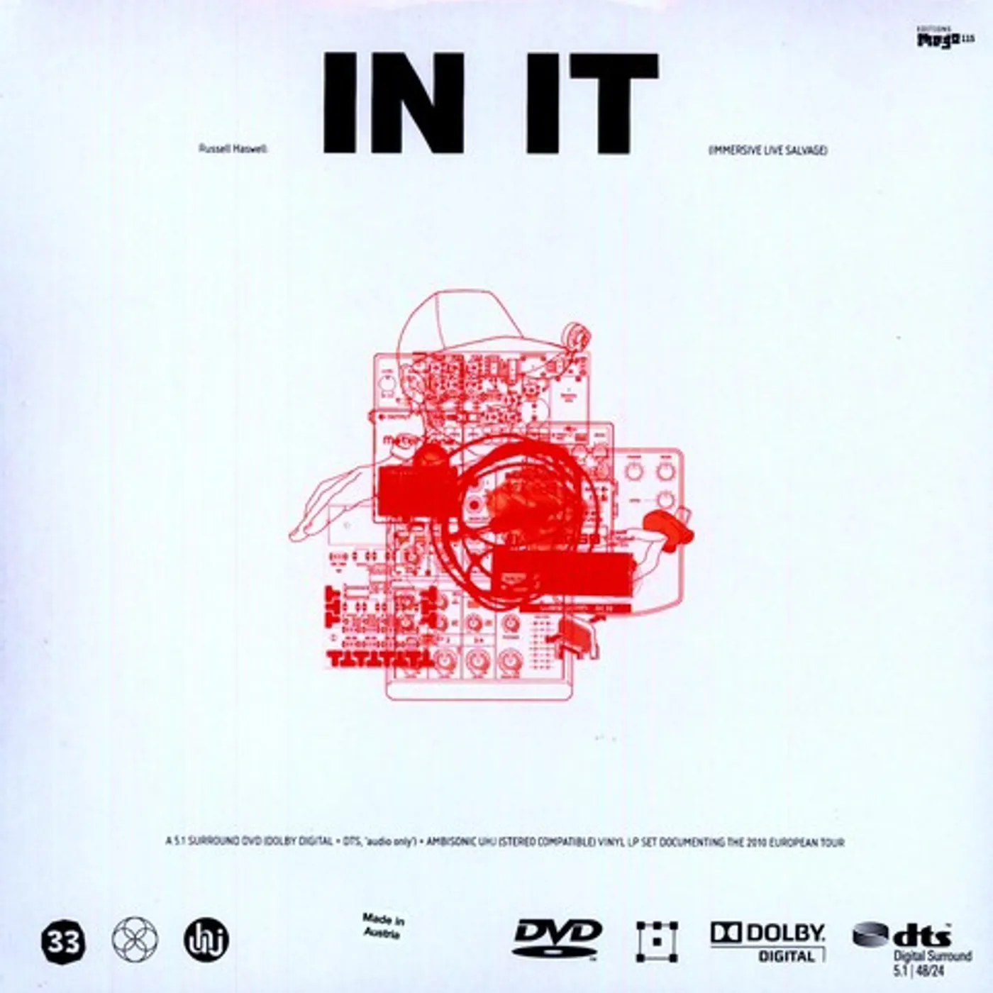 Russell Haswell IN IT (IMMERSIVE LIVE SALVAGE) Vinyl Record