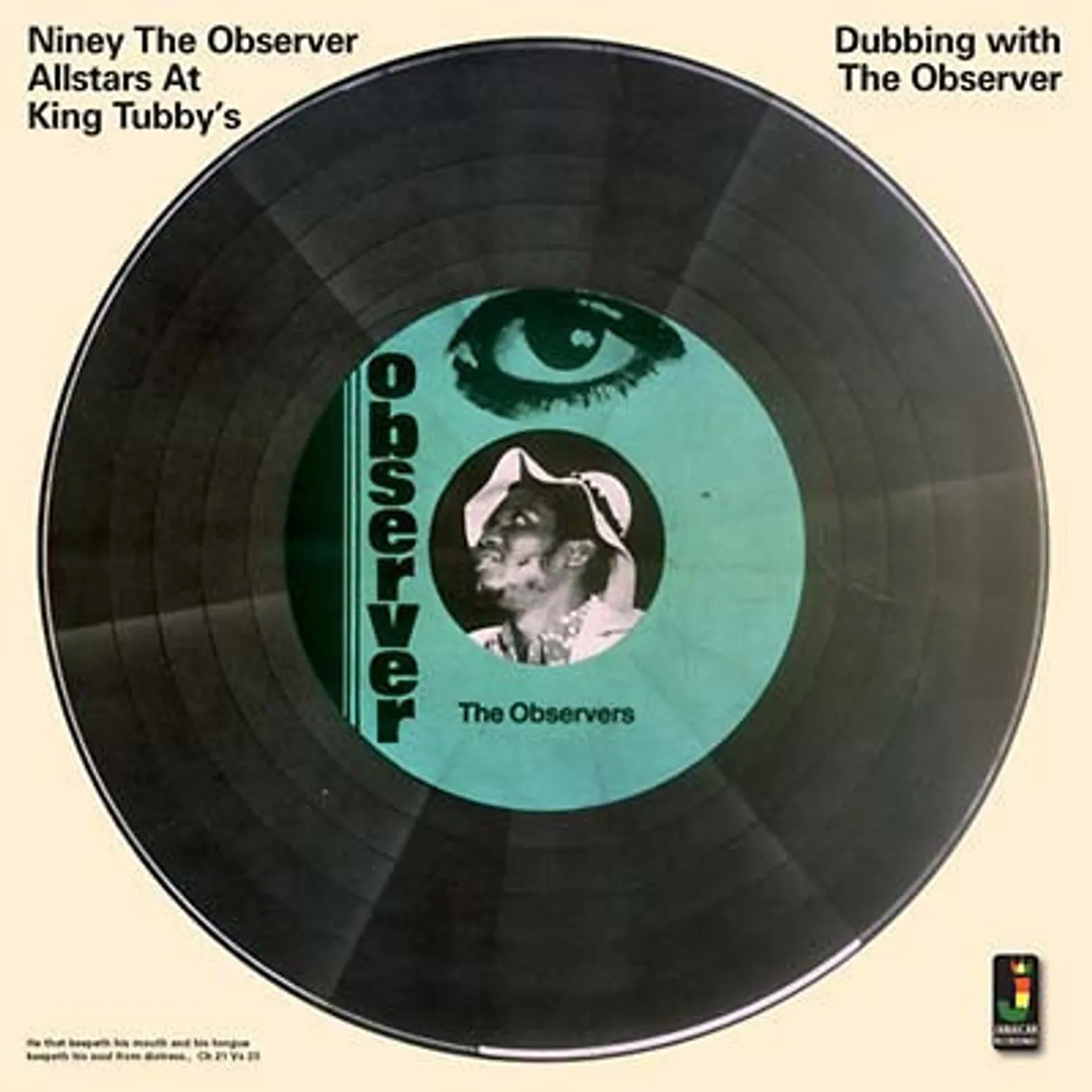 Niney The Observer Dubbing With The Observer Vinyl Record