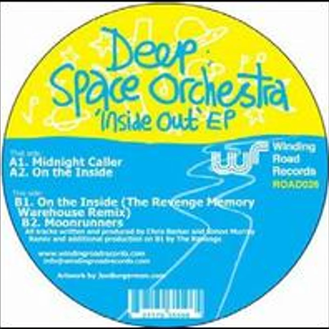 Deep Space Orchestra INSIDE OUT Vinyl Record