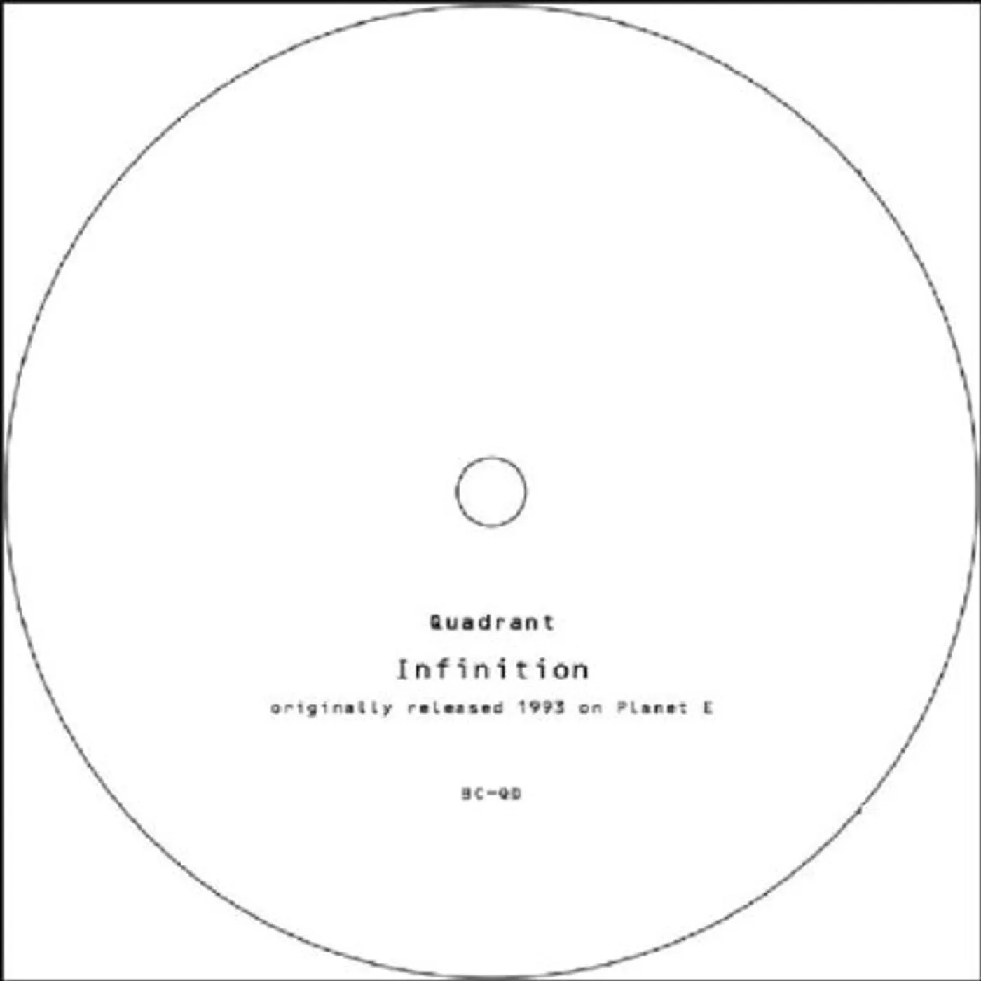 Quadrant Infinition Vinyl Record