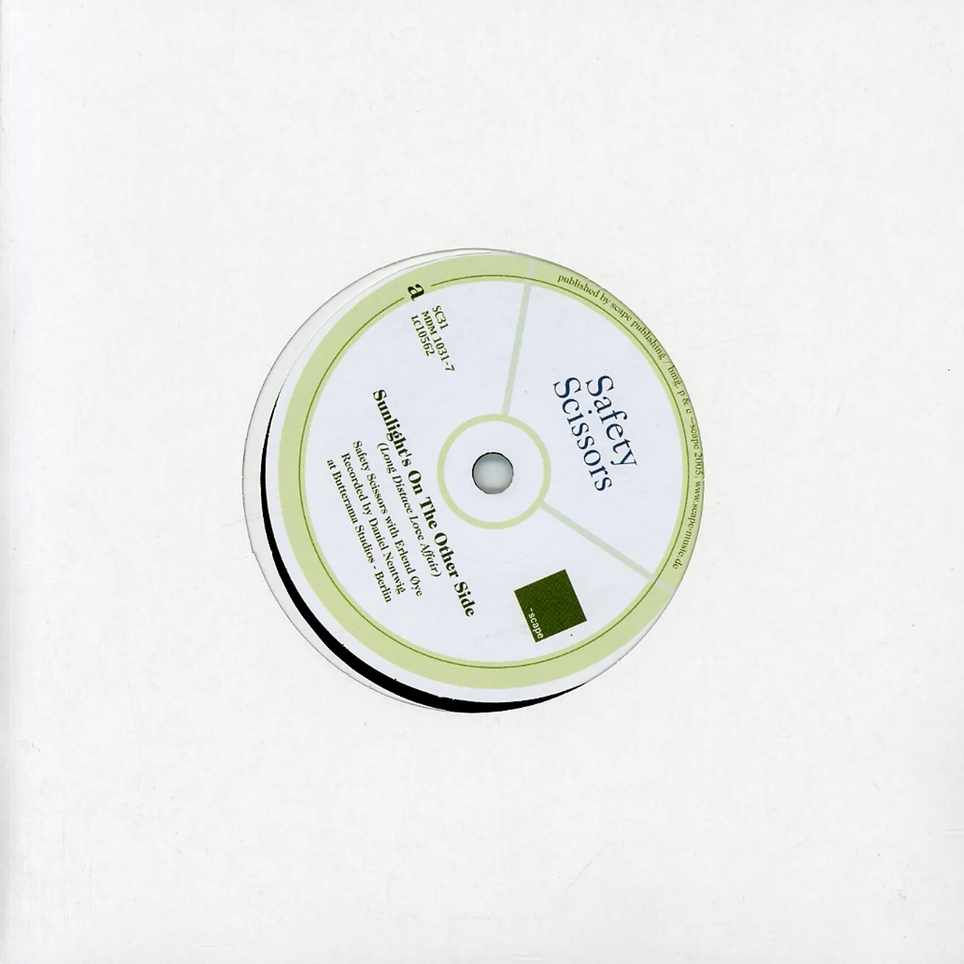 Safety Scissors SUNLIGHTS ON THE OTHER SIDE Vinyl Record