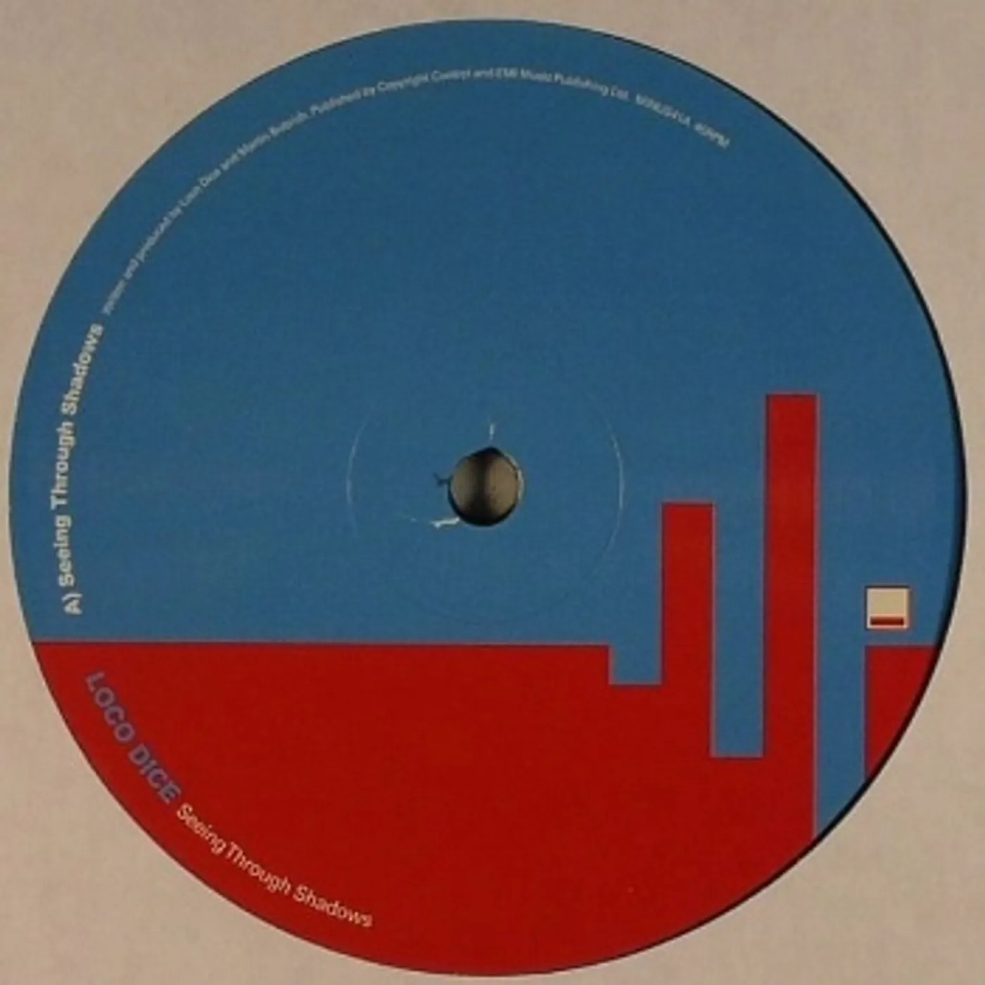 Loco Dice SEEING THROUGH SHADOWS Vinyl Record