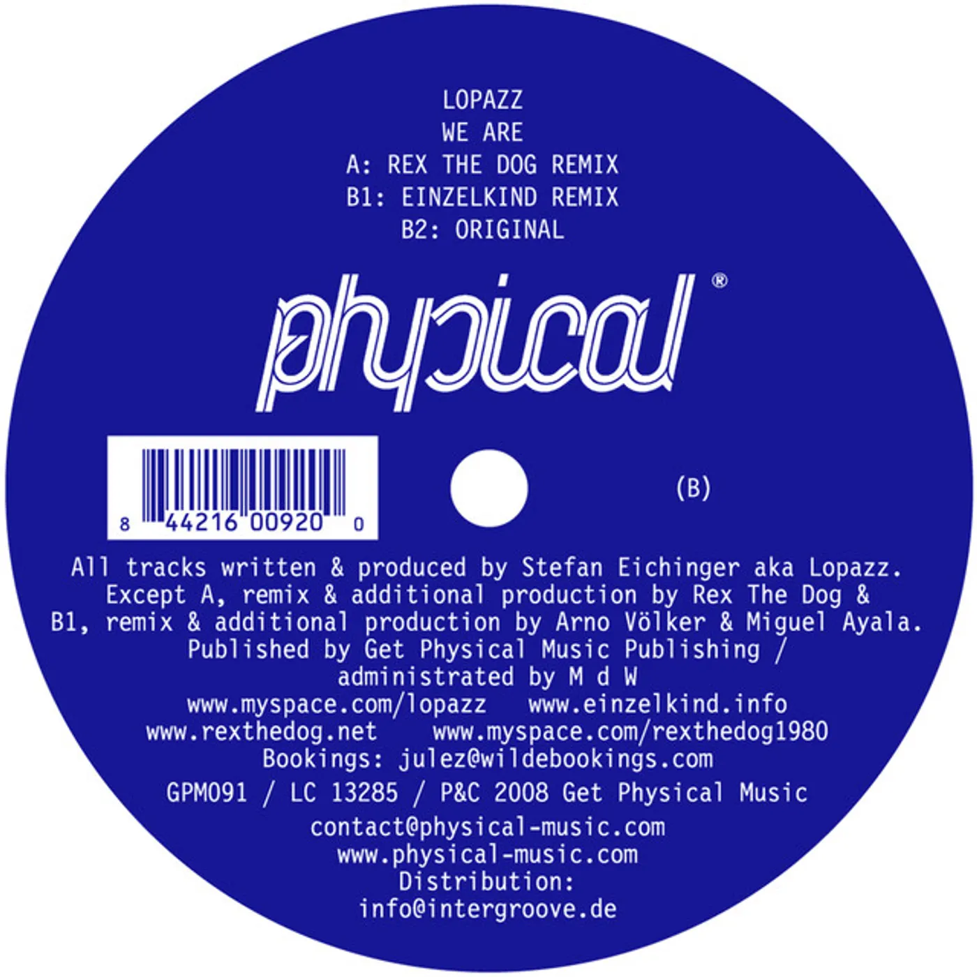 Lopazz We Are Vinyl Record