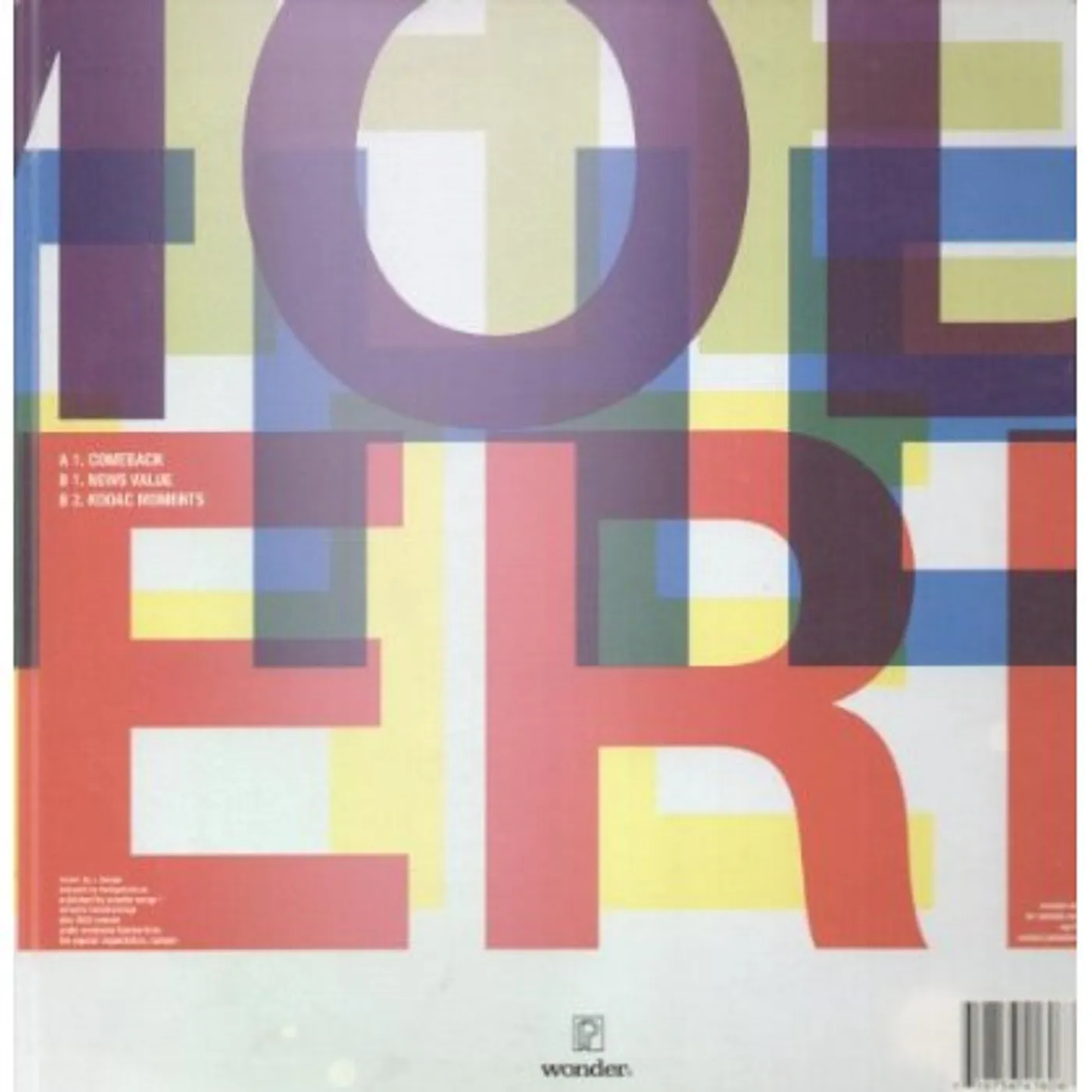 MODERNIST COMEBACK Vinyl Record