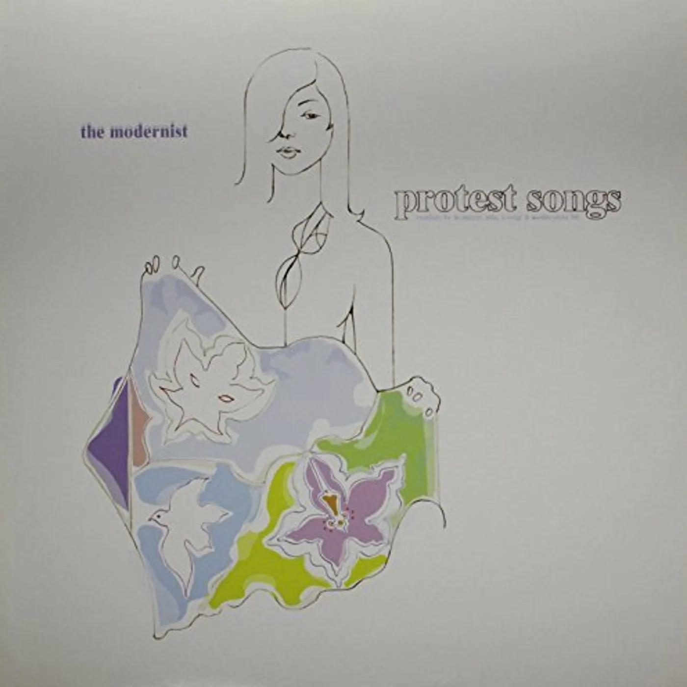 Modernist PROTEST SONGS Vinyl Record