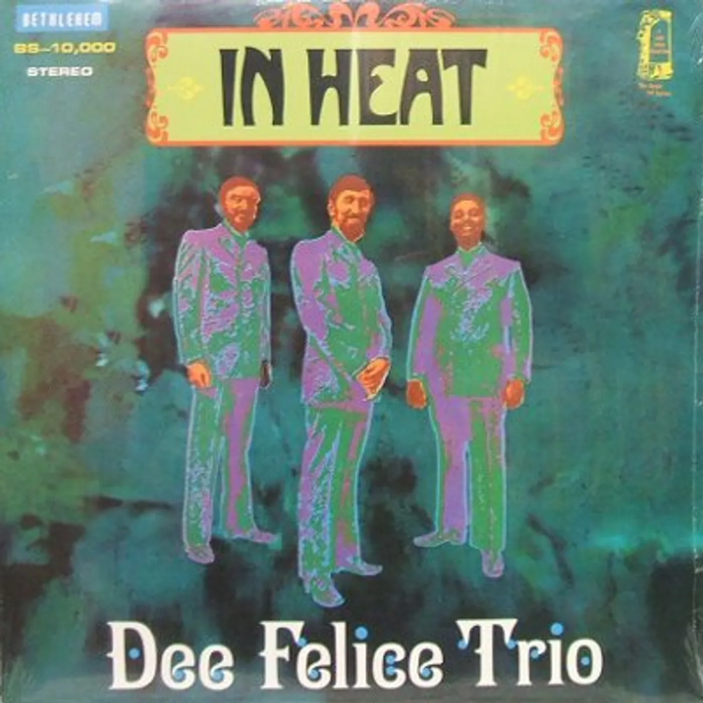 Dee Felice Trio IN HEAT Vinyl Record
