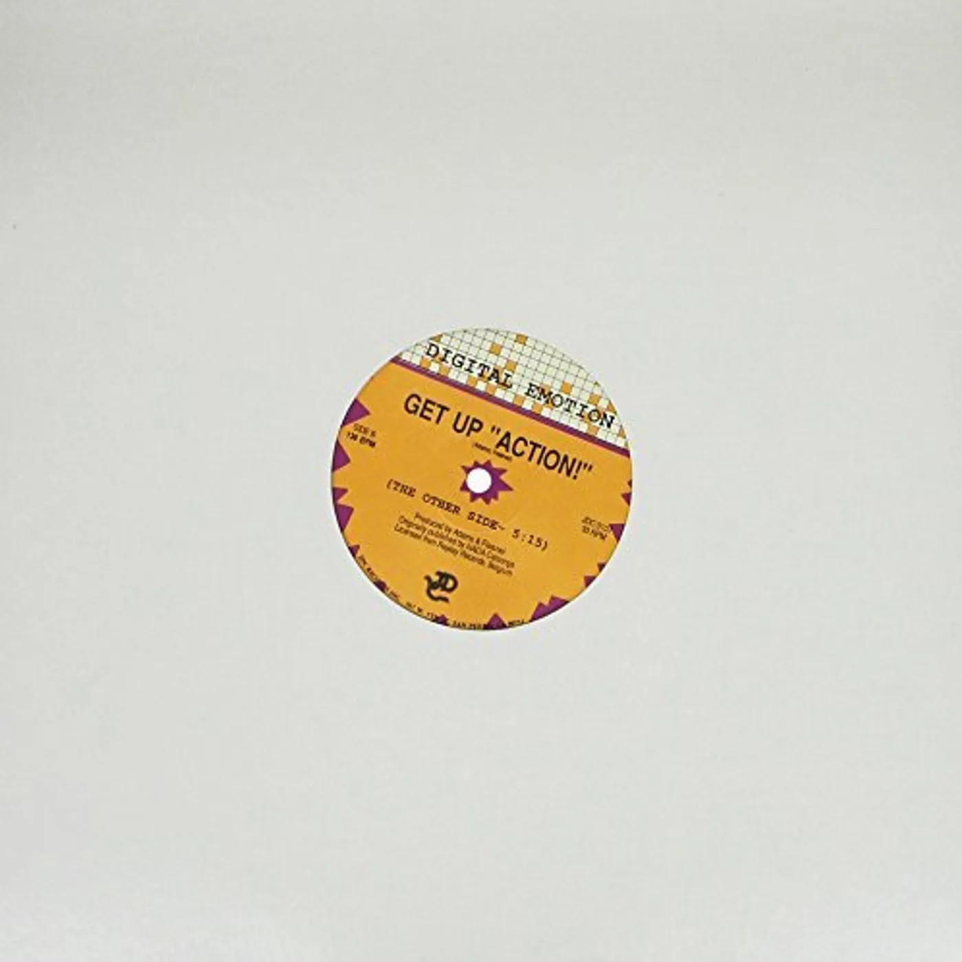 Digital Emotion Get Up Action Vinyl Record