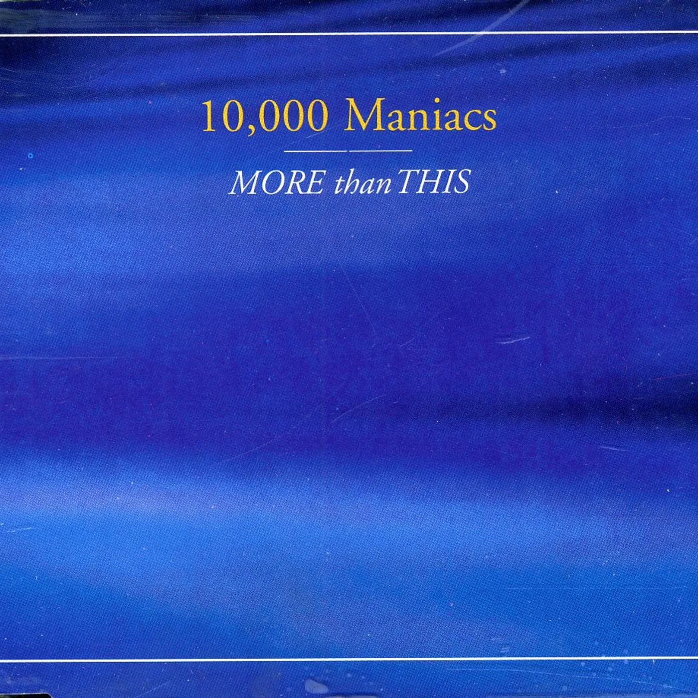 10,000 Maniacs MORE THAN THIS CD