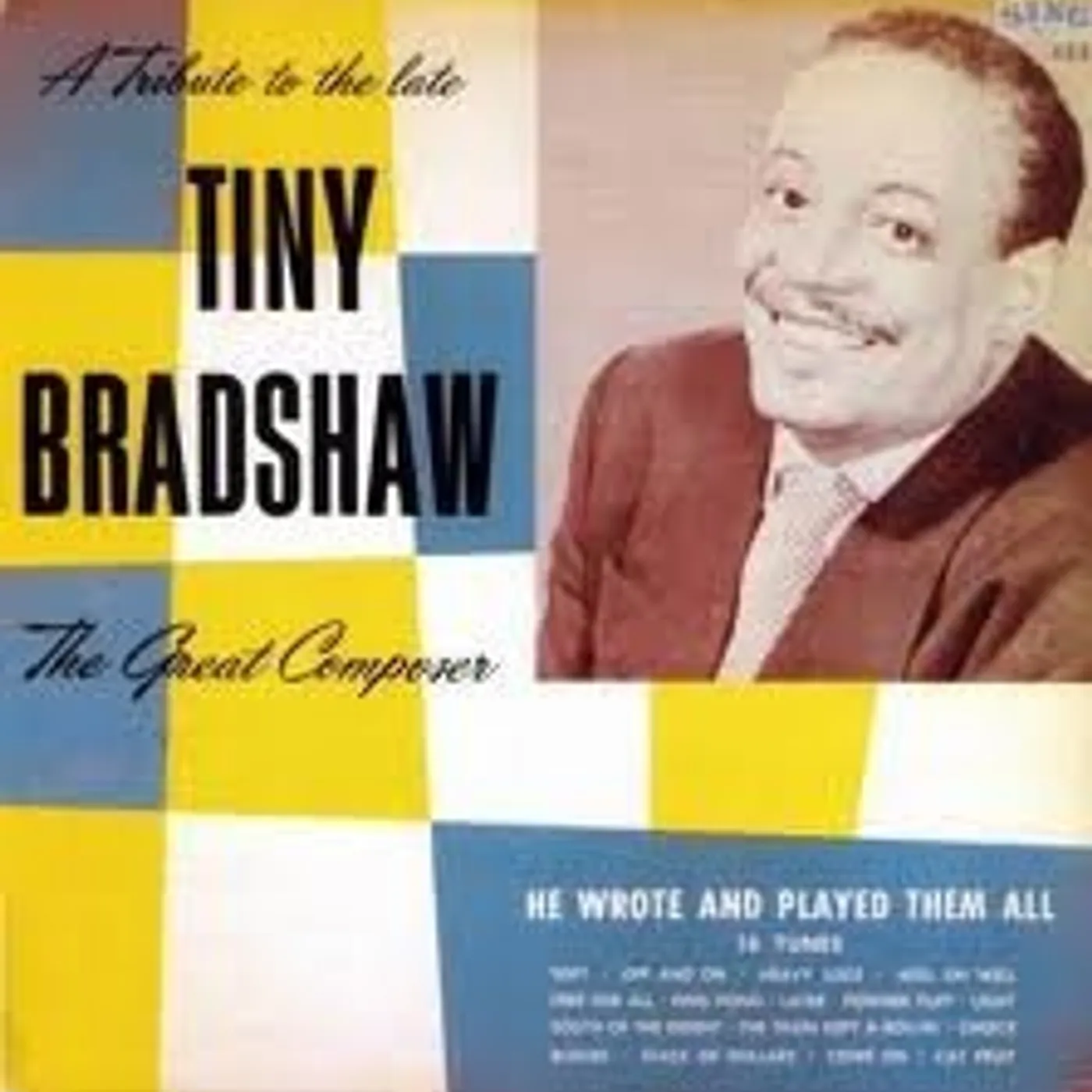 Tiny Bradshaw GREAT COMPOSER Vinyl Record