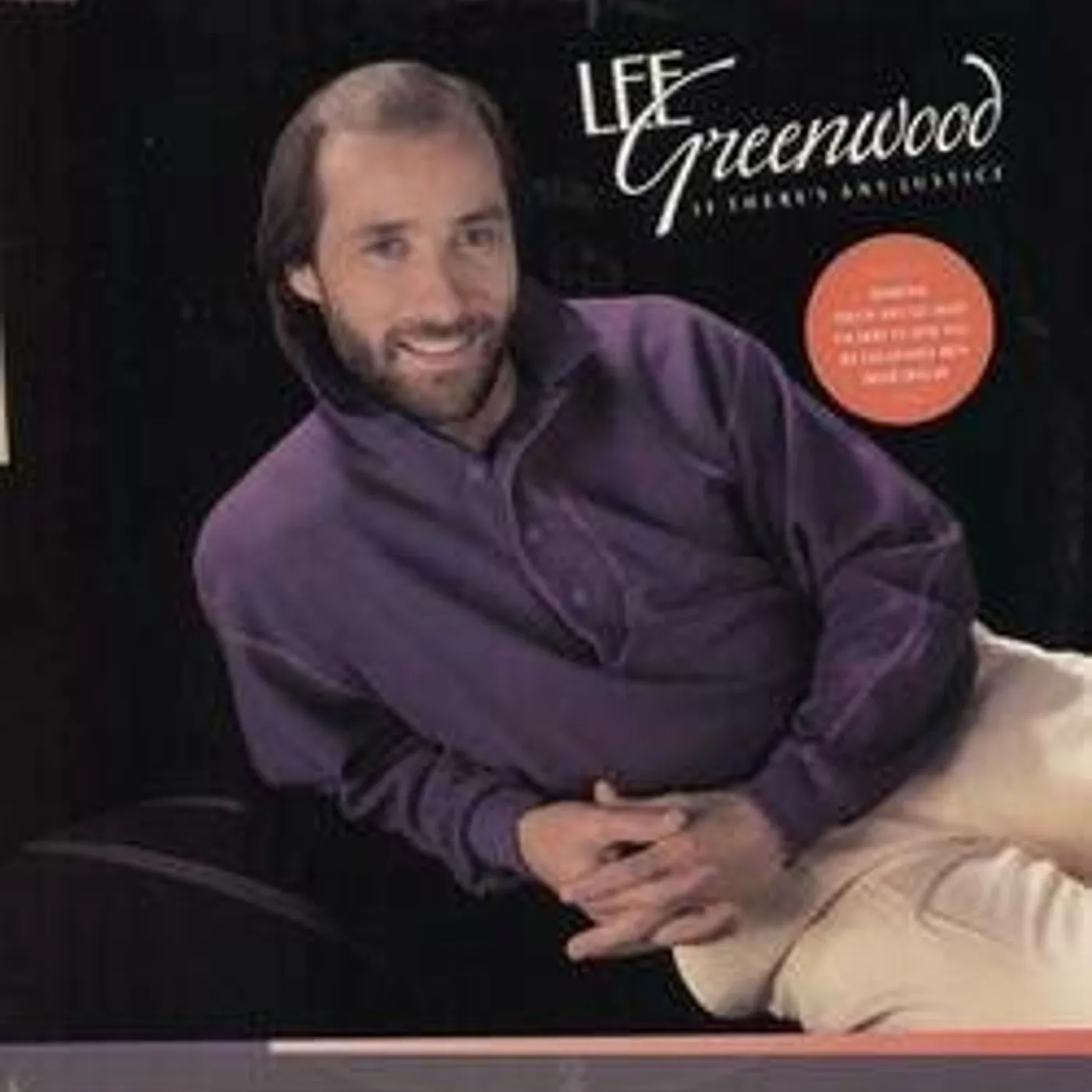 Lee Greenwood If There's Any Justice Vinyl Record