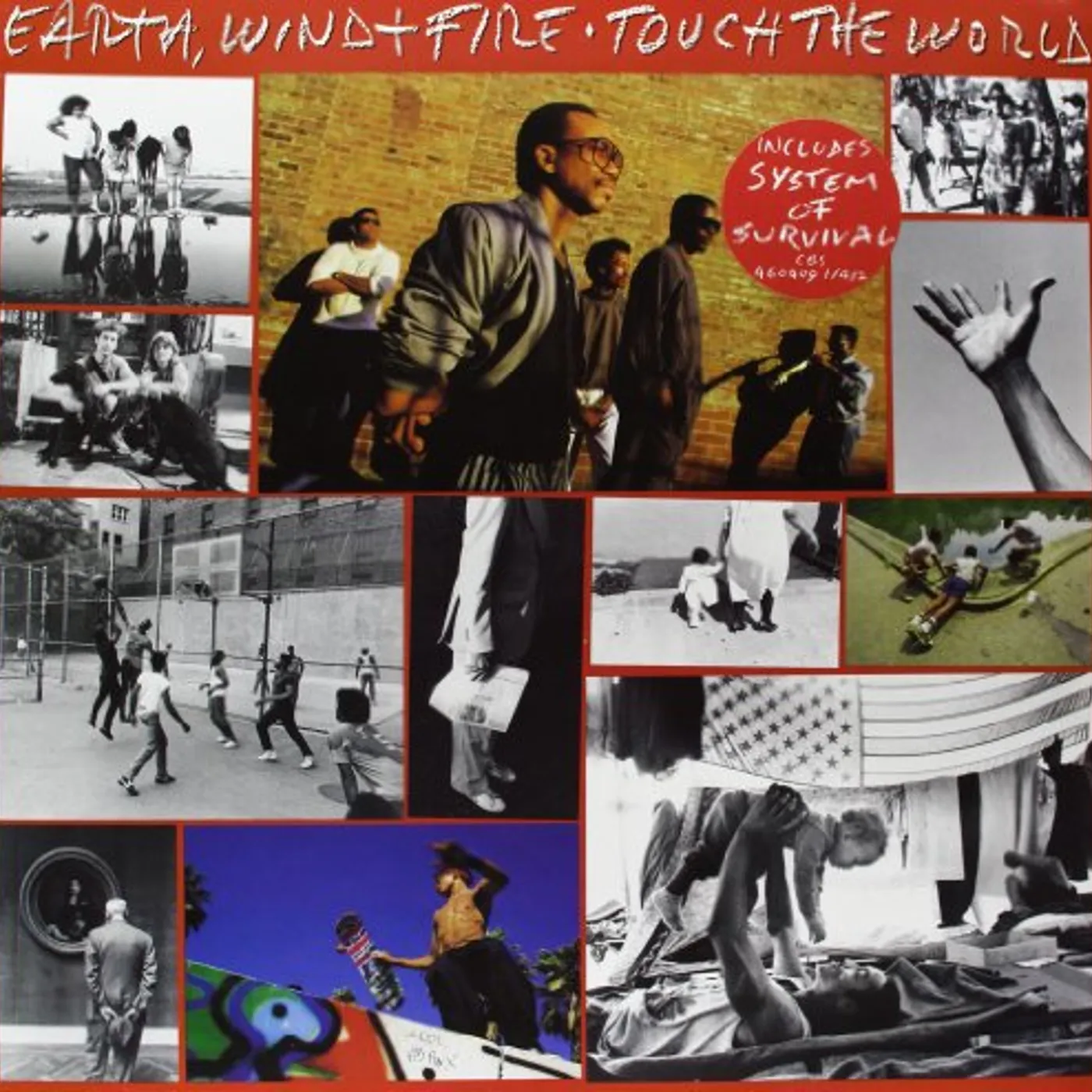 Earth, Wind & Fire TOUCH THE WORLD (SYSTEM OF SURVIVAL) Vinyl Record