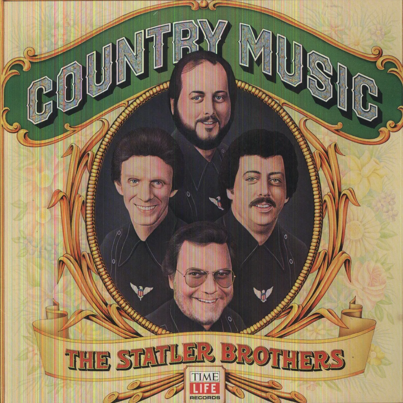The Statler Brothers COUNTRY MUSIC (FLOWERS ON THE WALL) Vinyl Record