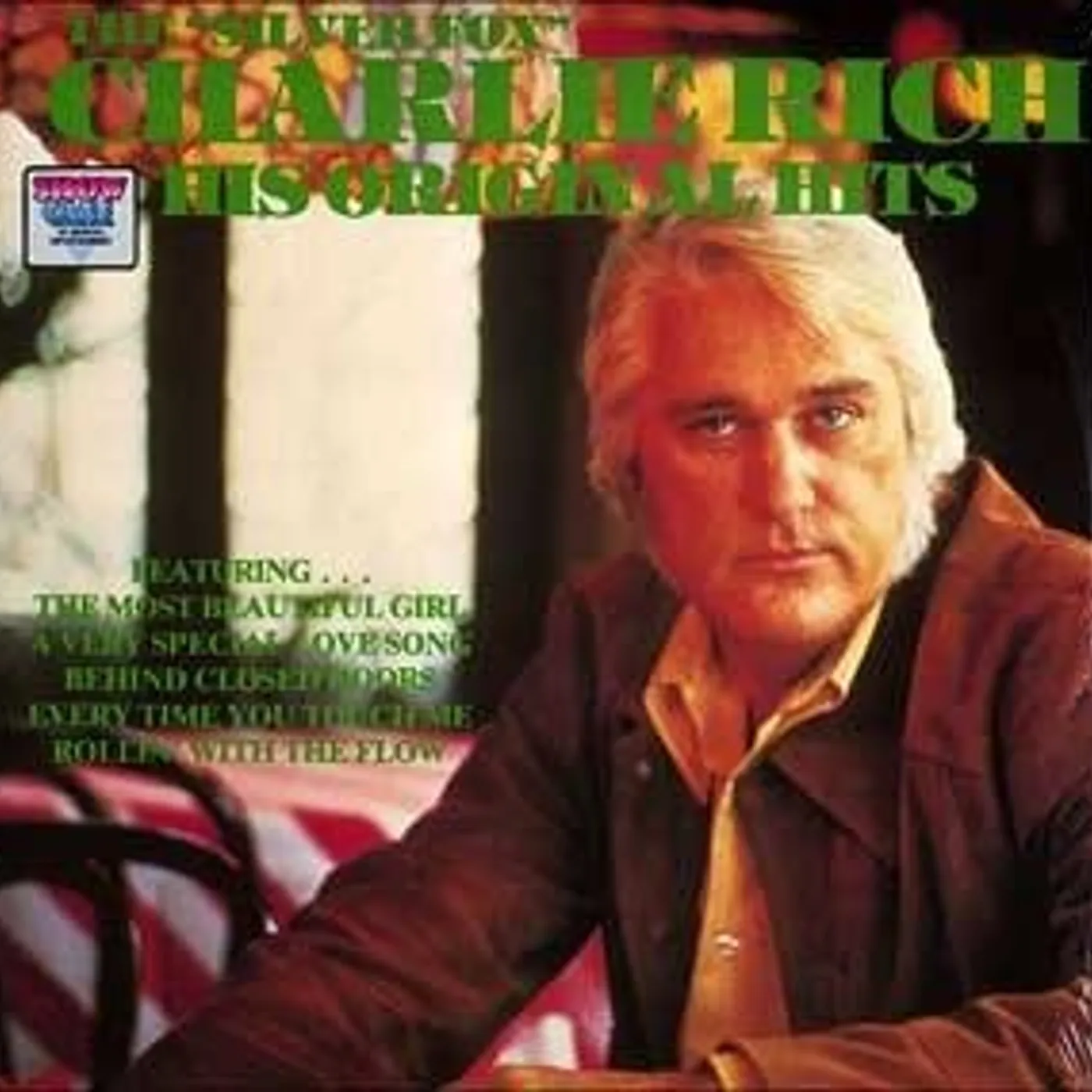 Charlie Rich HIS ORIGINAL HITS Vinyl Record