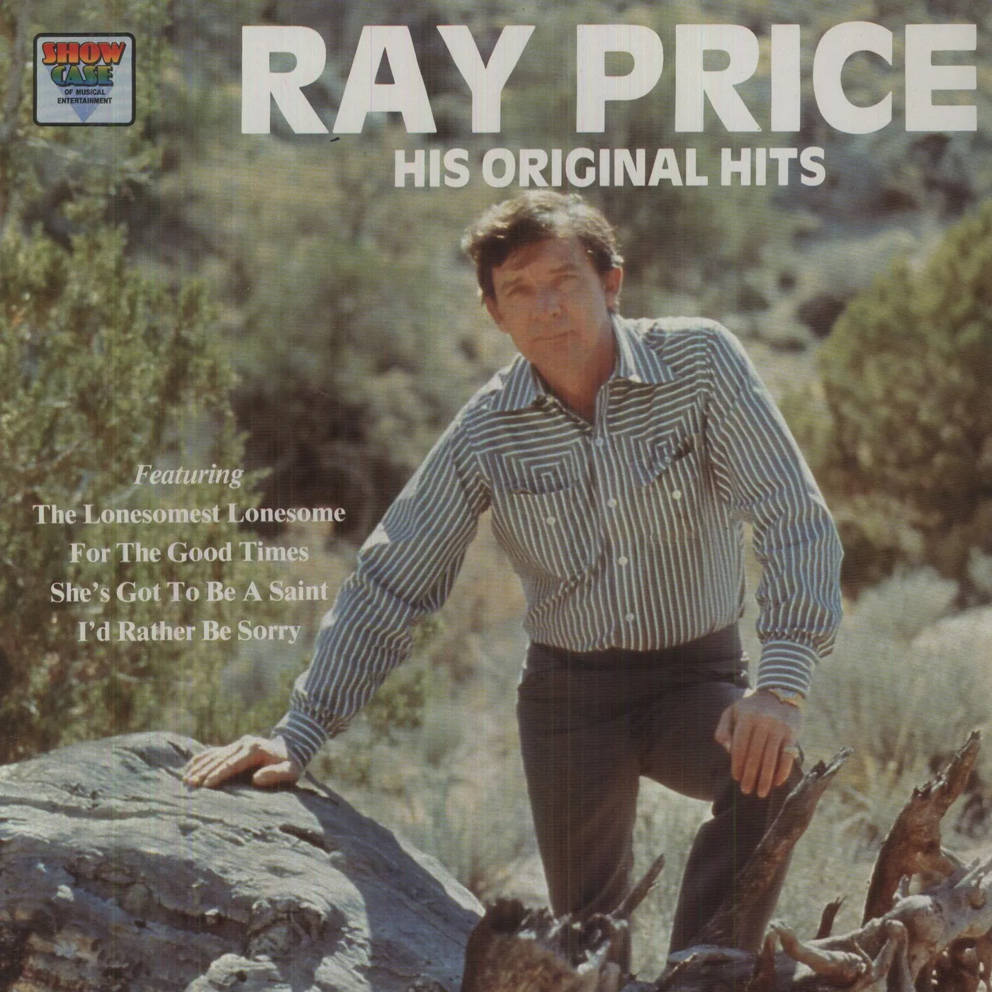 Ray Price HIS ORIGINAL HITS Vinyl Record