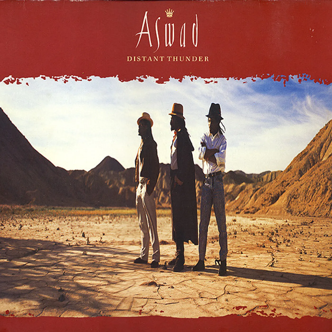 Aswad DISTANT THUNDER (DON'T TURN AROUND) Vinyl Record
