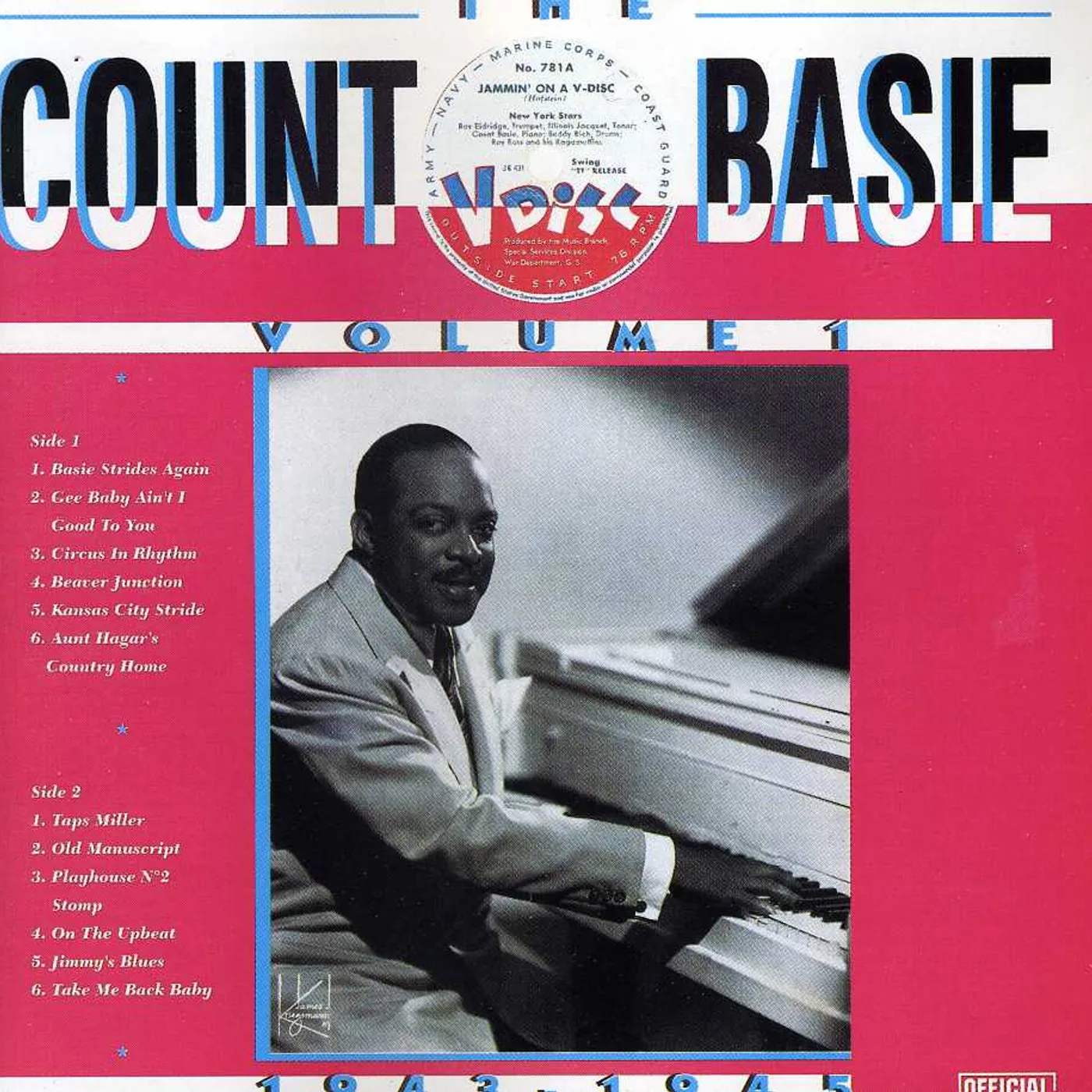 Count Basie V DISC CD