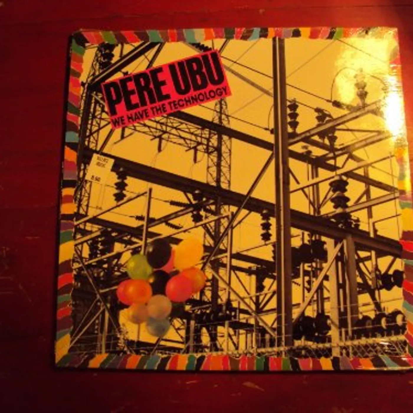 Pere Ubu WE HAVE THE TECHNOLOGY EP Vinyl Record