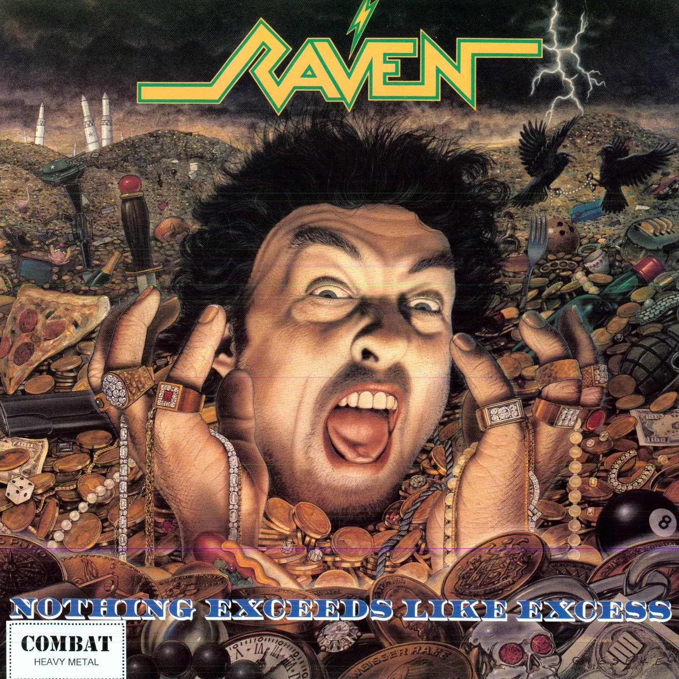 Raven Nothing Exceeds Like Excess Vinyl Record