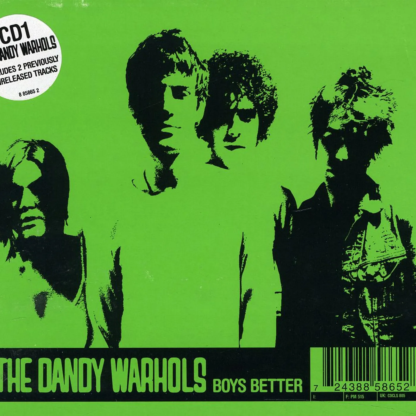 The Dandy Warhols BOYS BETTER CD