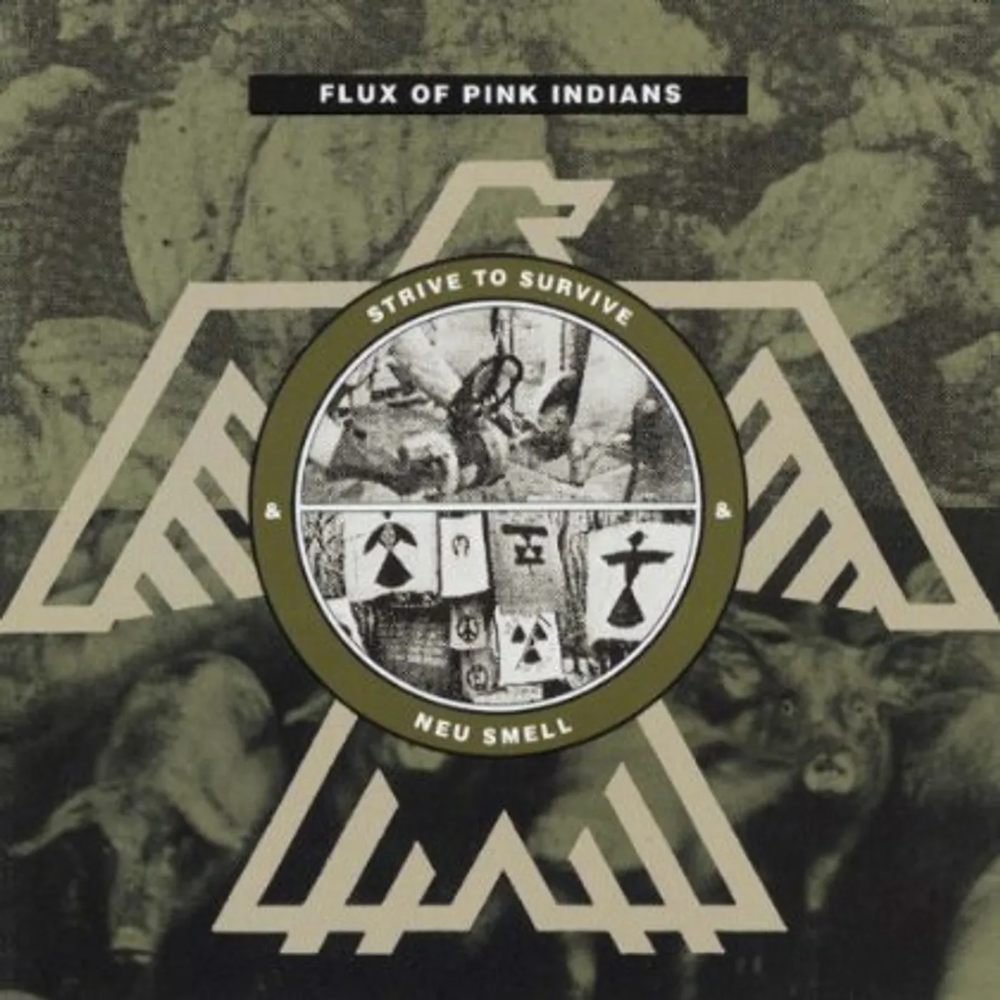 Flux of Pink Indians STRIVE & NEU SMELL CD