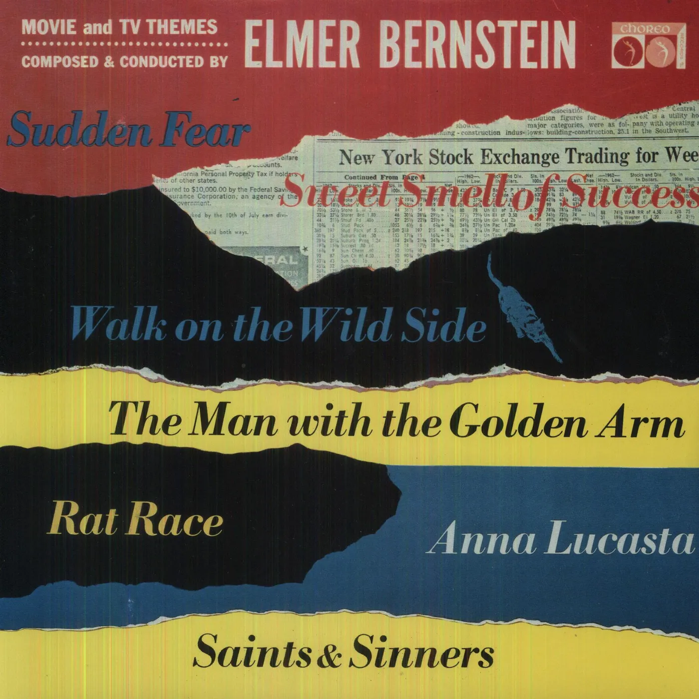 Elmer Bernstein Movie and TV Themes Vinyl Record