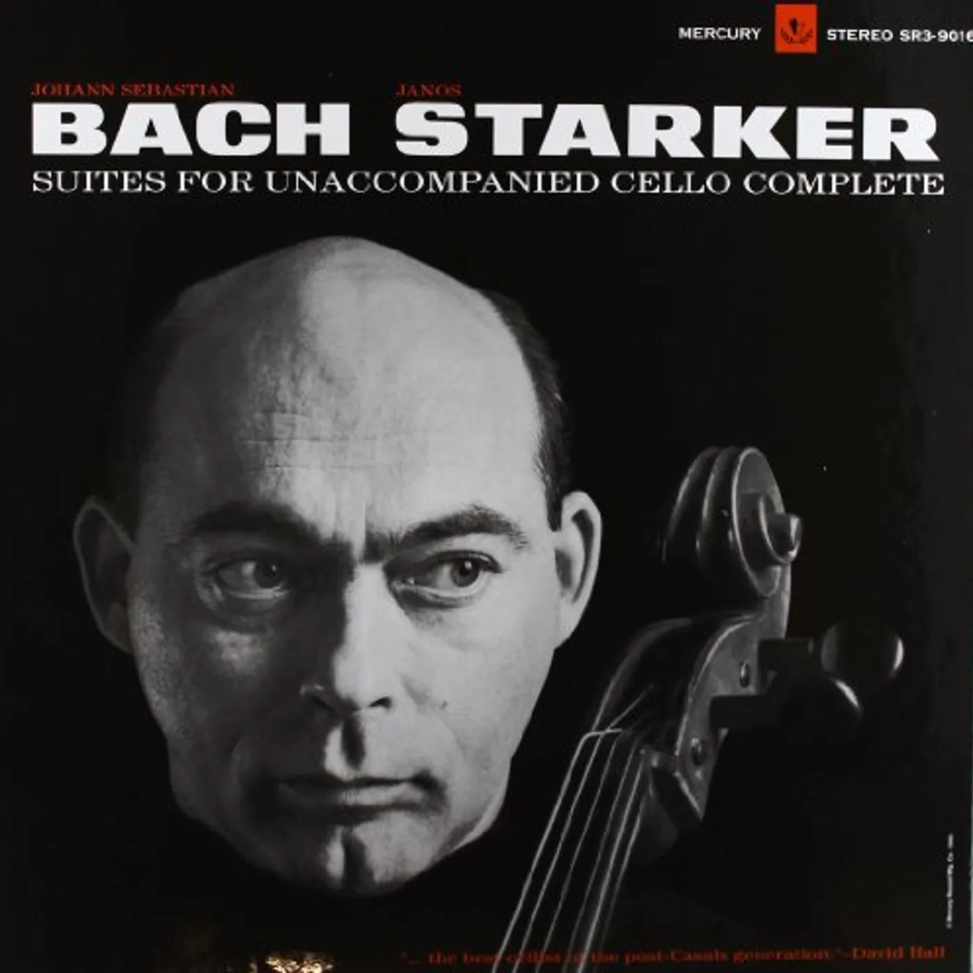 János Starker BACH-6 SOLO CELLO SUITES Vinyl Record