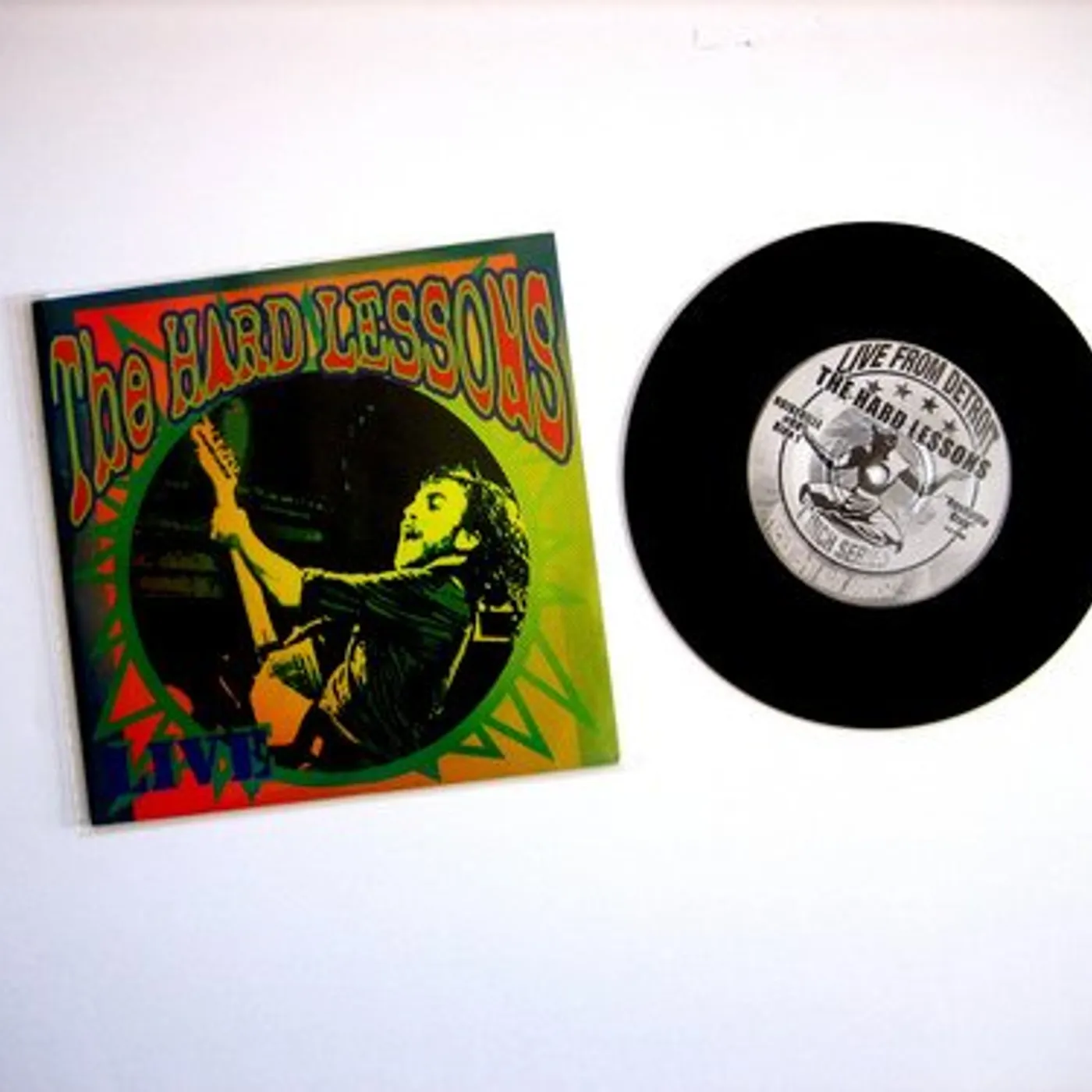 The Hard Lessons DETROIT LIVE SINGLE Vinyl Record