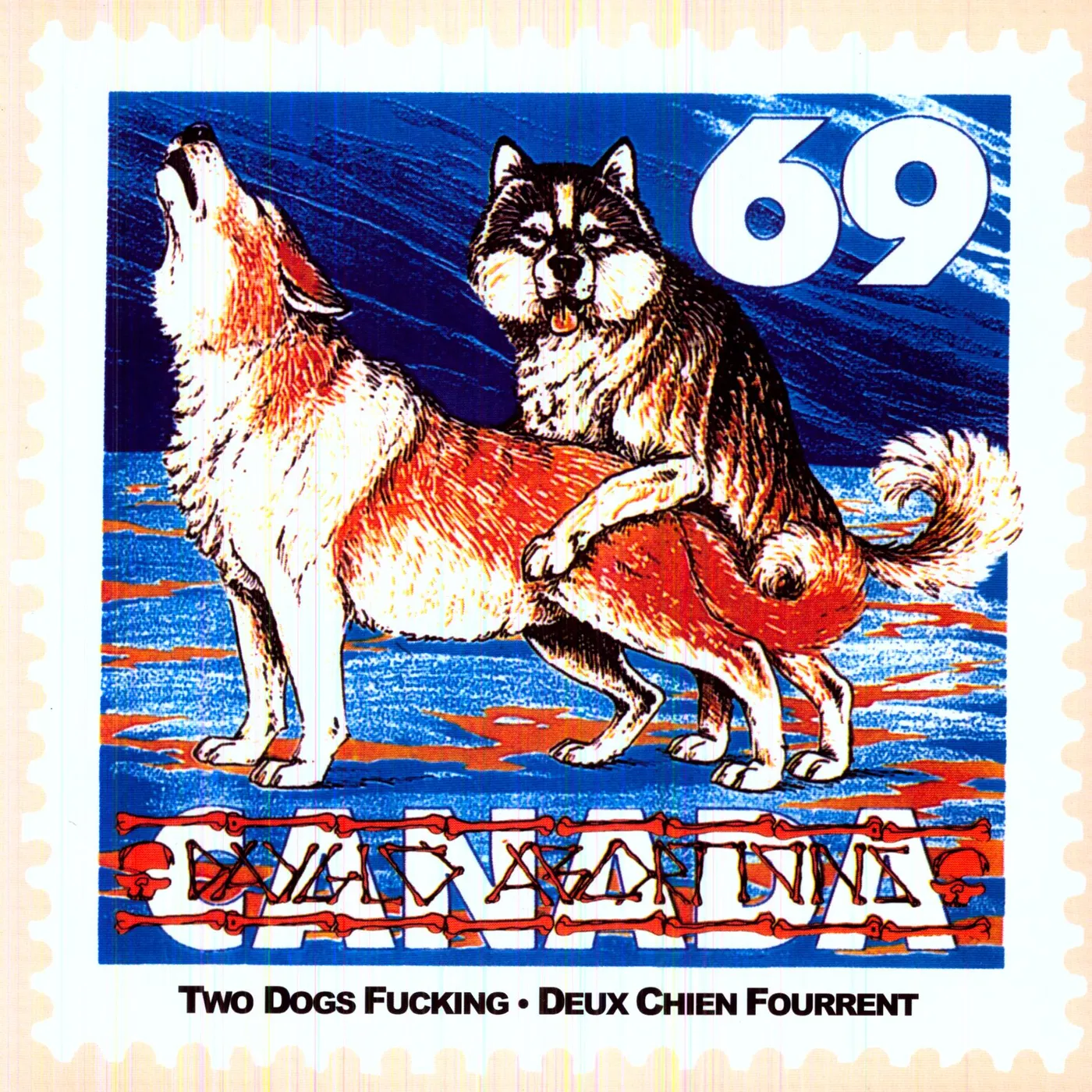 Dayglo Abortions Two Dogs Fucking Vinyl Record