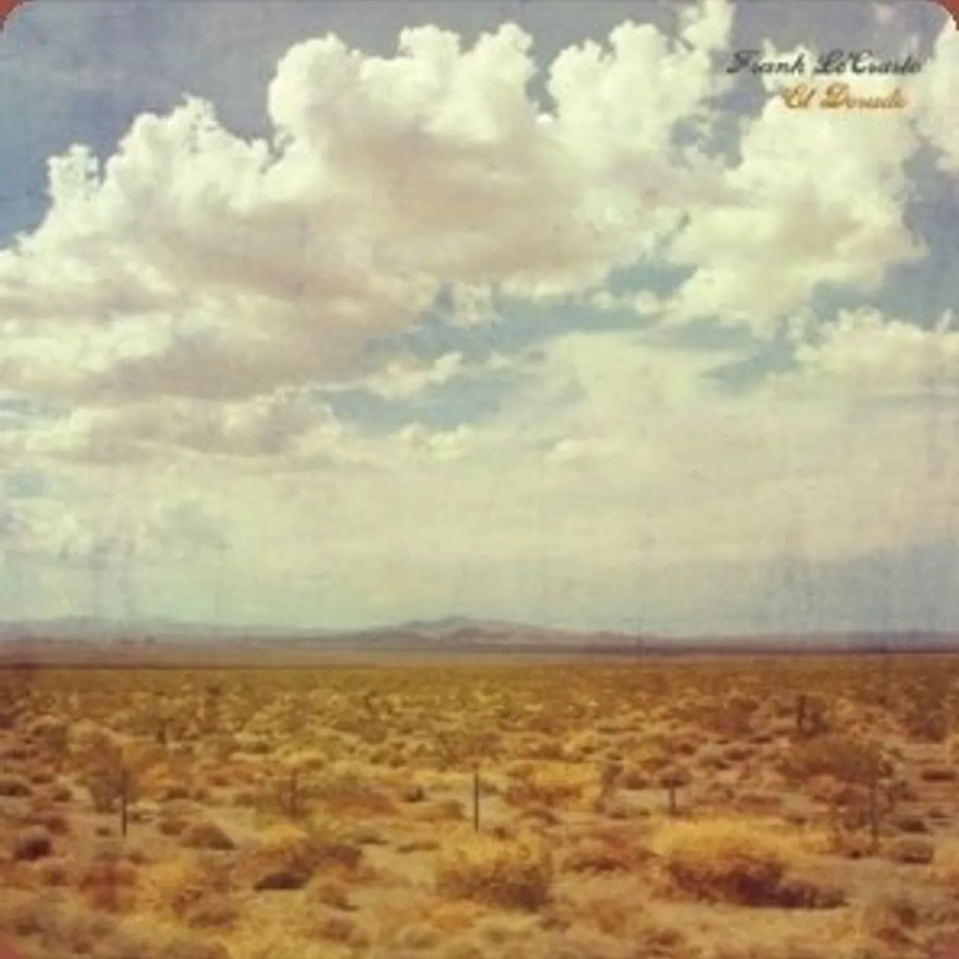 Frank LoCrasto EL DORADO Vinyl Record