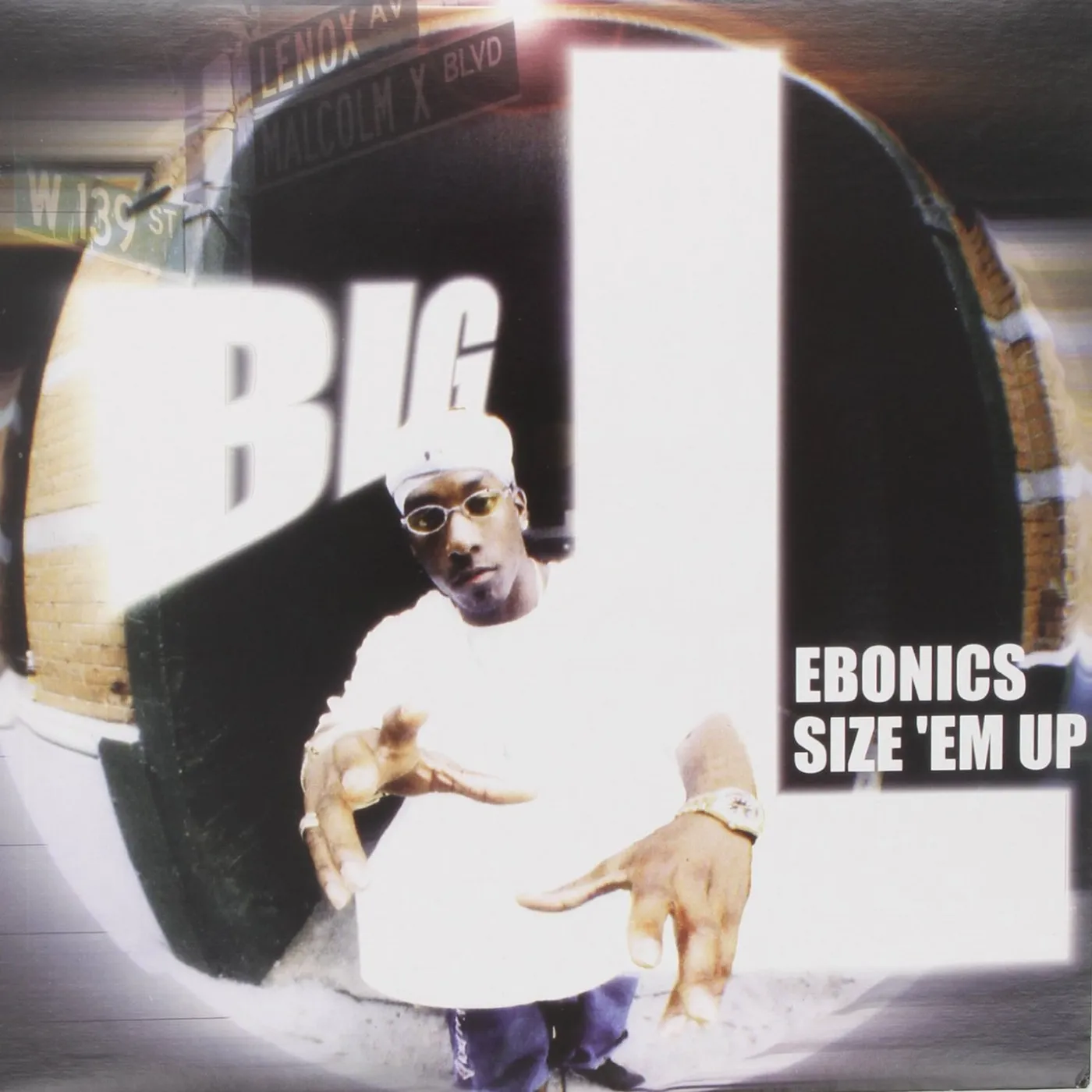 Big L EBONICS / SIZE EM UP Vinyl Record