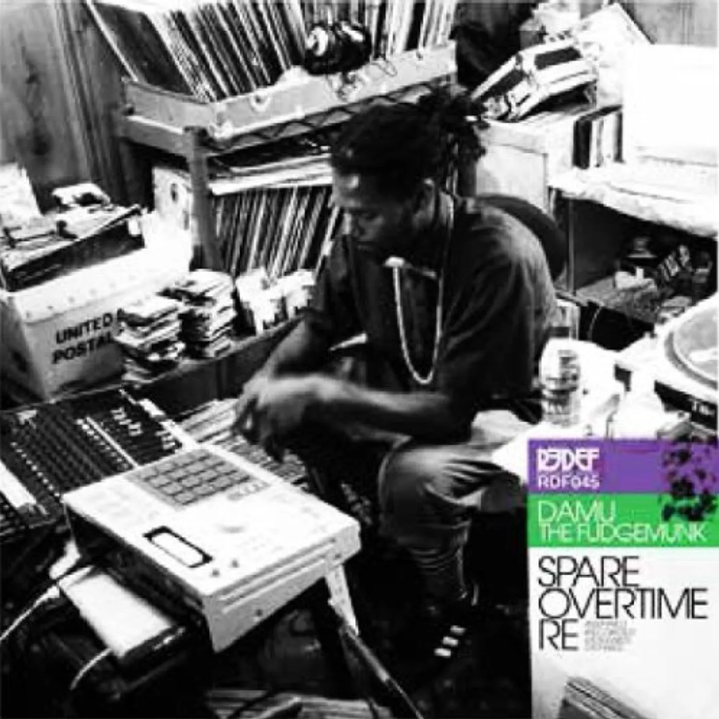 Damu The Fudgemunk SPARE OVERTIME (Vinyl)