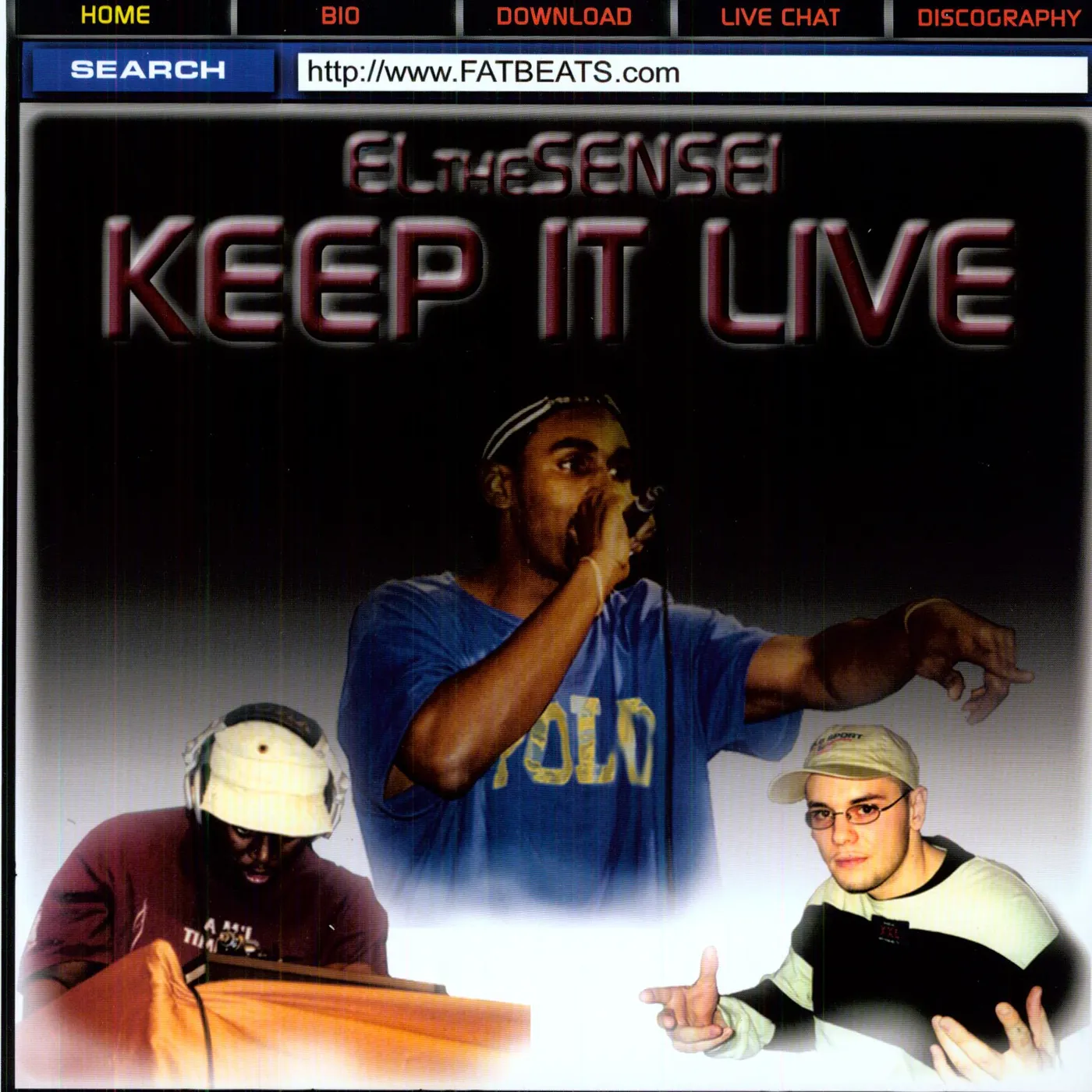 El Da Sensei KEEP IT LIVE Vinyl Record