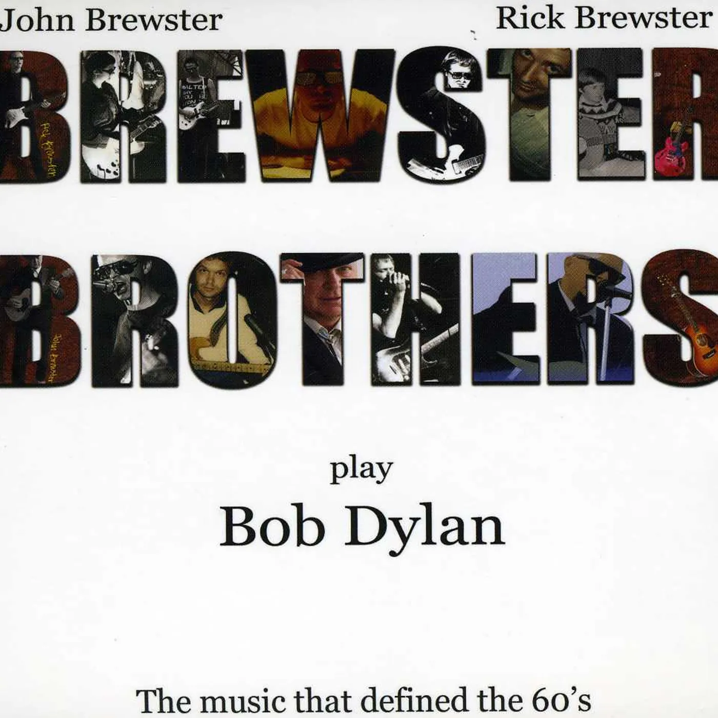 BREWSTER BROTHERS PLAY BOB DYLAN CD