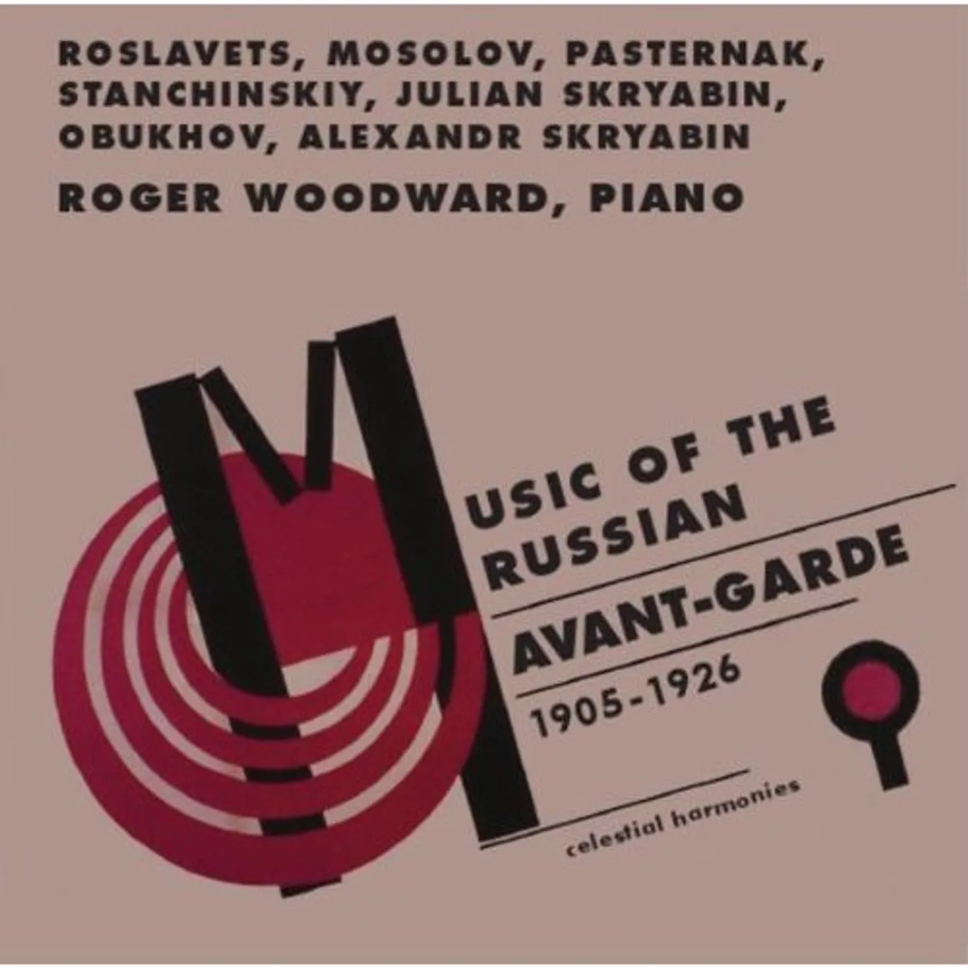 Roger Woodward MUSIC OF THE RUSSIAN AVANT-GARDE (1905-1926) CD