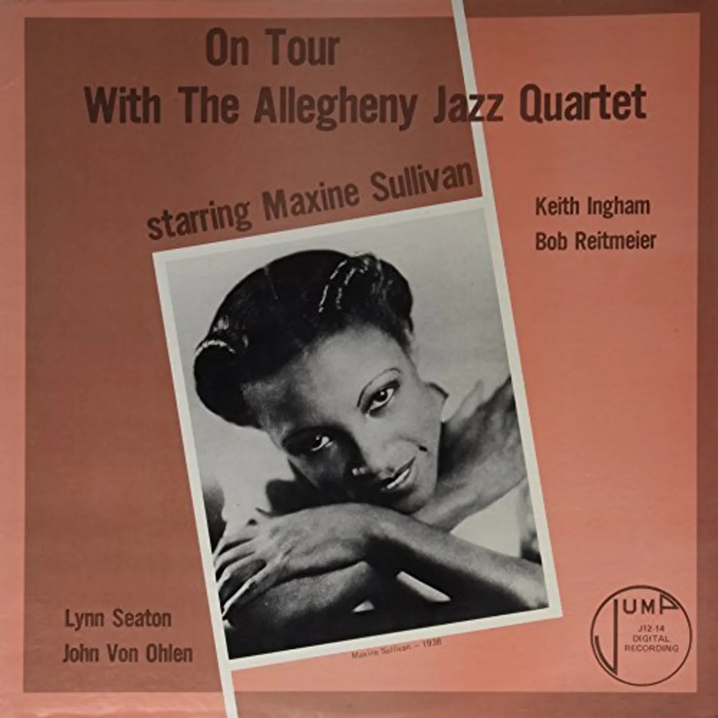 Maxine Sullivan ALLEGHENY JAZZ QUARTER Vinyl Record