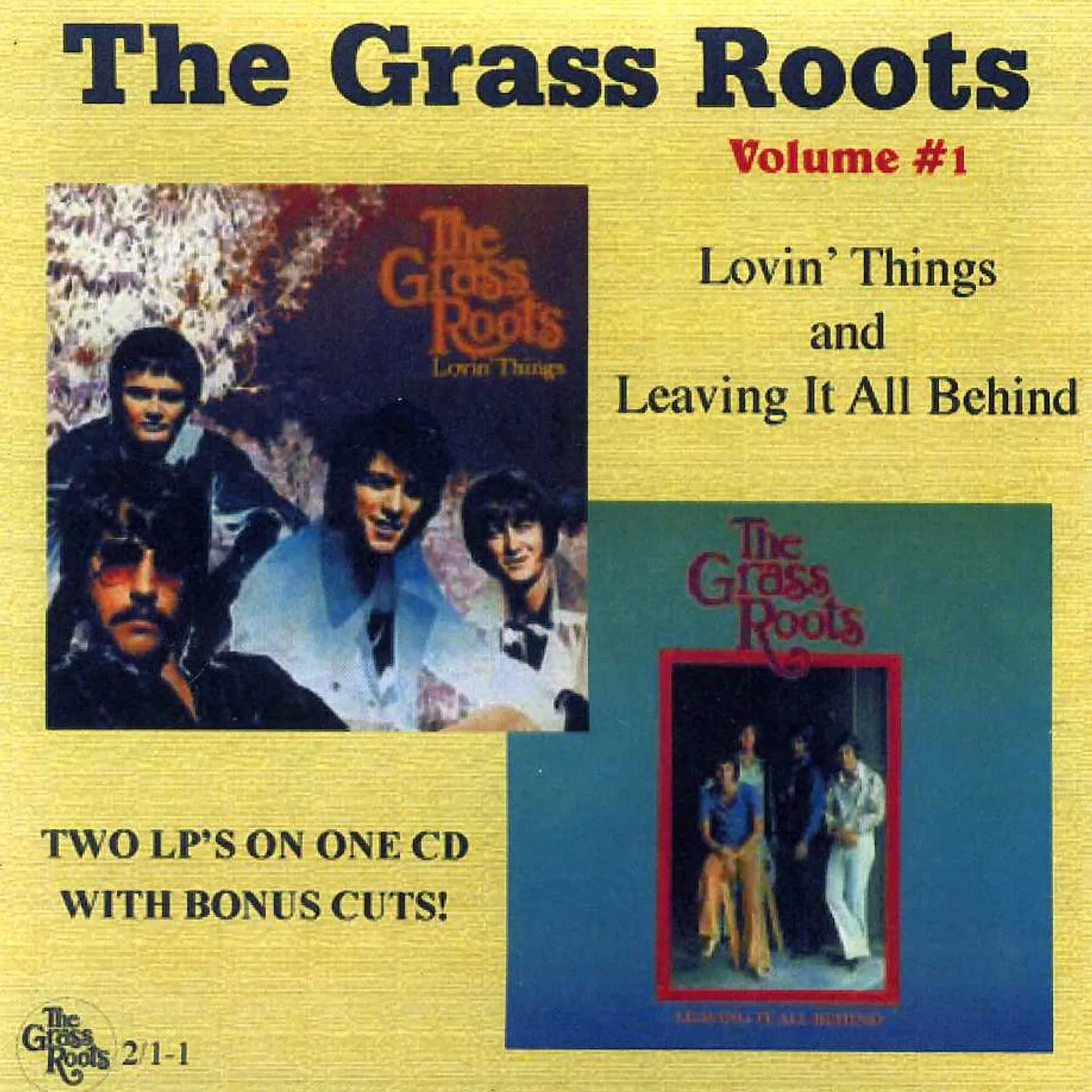 The Grass Roots LOVIN THINGS / LEAVING IT ALL CD
